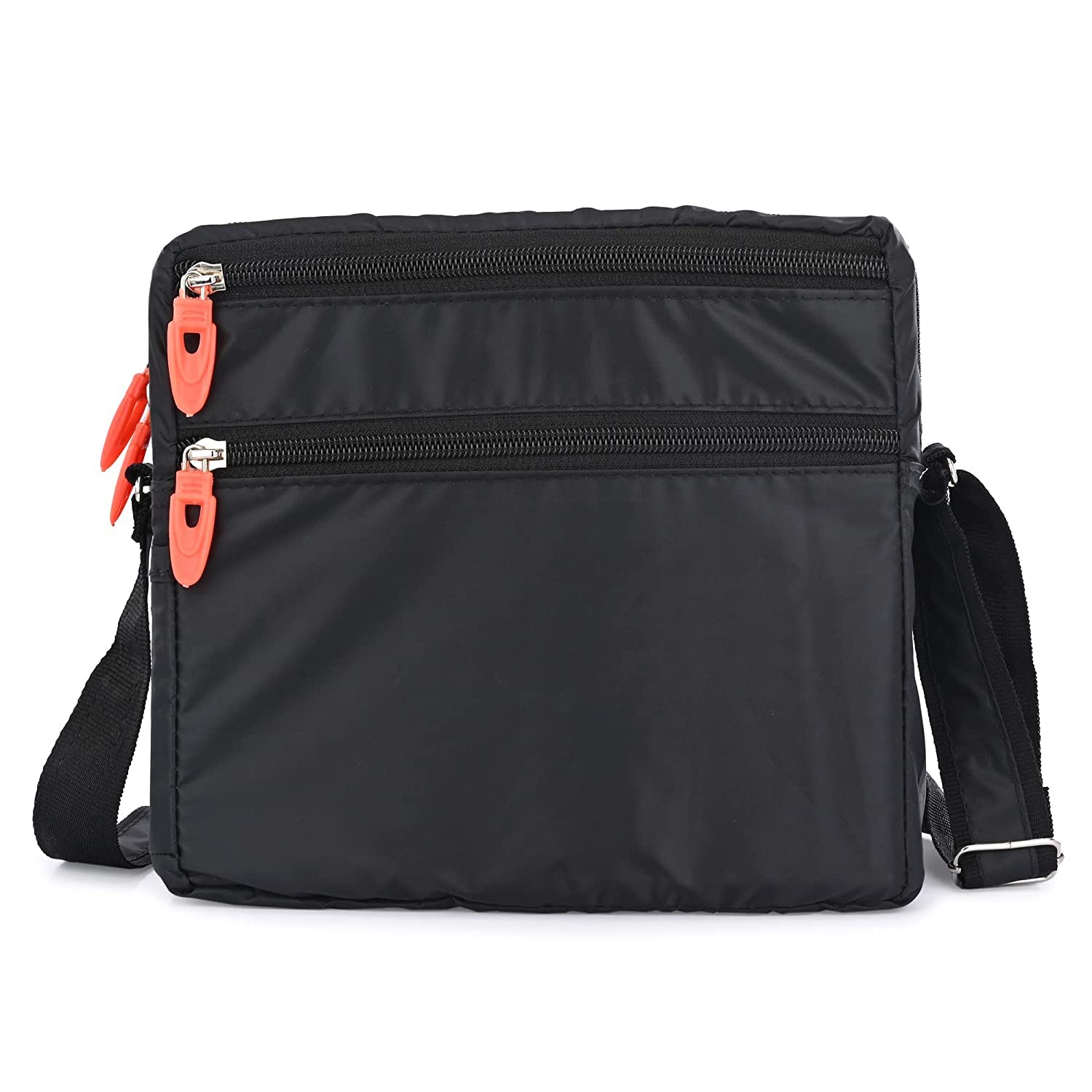 Auvella Unisex Nylon Crossbody Sling Bag - Lightweight Travel Messenger Bag for Men & Women - Perfect for Office, Business, Commuting & Outdoor Adventures