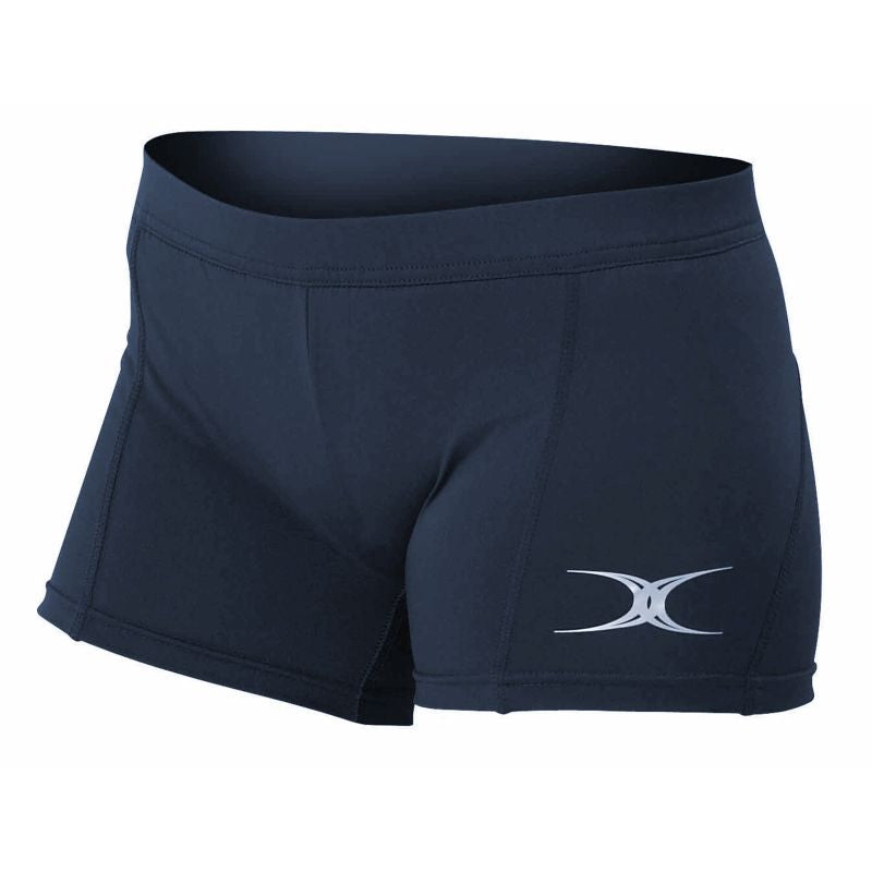 Gilbert Eclipse Junior Netball Shorts – Breathable & Durable for Girls' Netball Training & Matches | Perfect for School Sports & Team Games