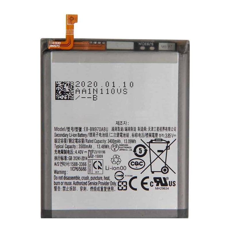 Samsung Galaxy Note 10 Battery Replacement - EB BN970ABU | OEM Quality Replacement Battery for Samsung Galaxy Note 10 | Long Lasting Power for Work, Travel & Daily Use