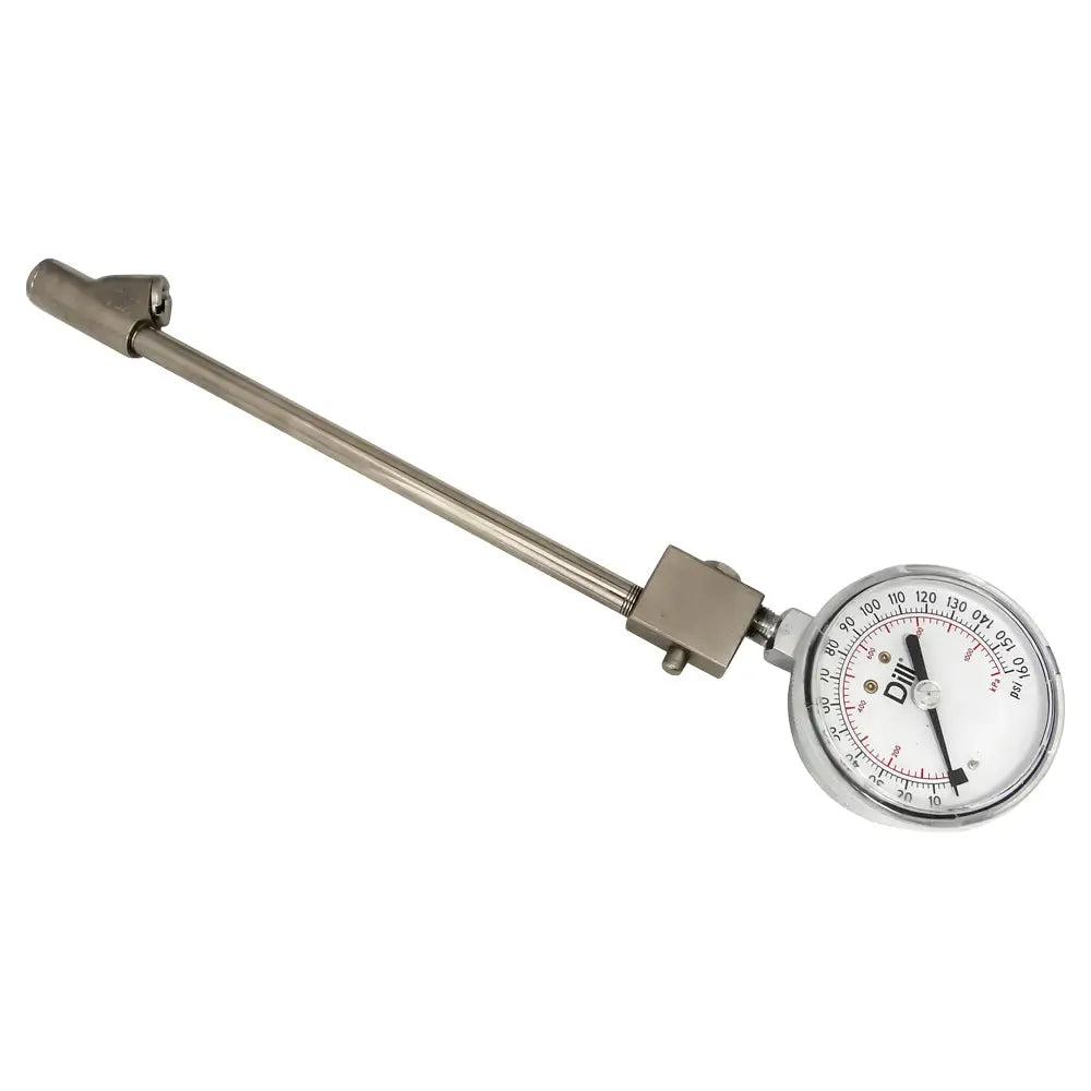 Dill 8860 C Calibrated Dial Master Gauge for Aircraft - 0-160 PSI Pressure Measurement | Perfect for Aviation Maintenance & Hydraulic System Testing