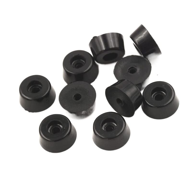 20-Piece Rubber Furniture Feet Pads - Non-Slip Round Bumpers for Chairs, Tables & Wood Floors - Floor Protectors, Anti-Scratch Leg Caps (Great for Home, Office & Restaurant Furniture Protection)
