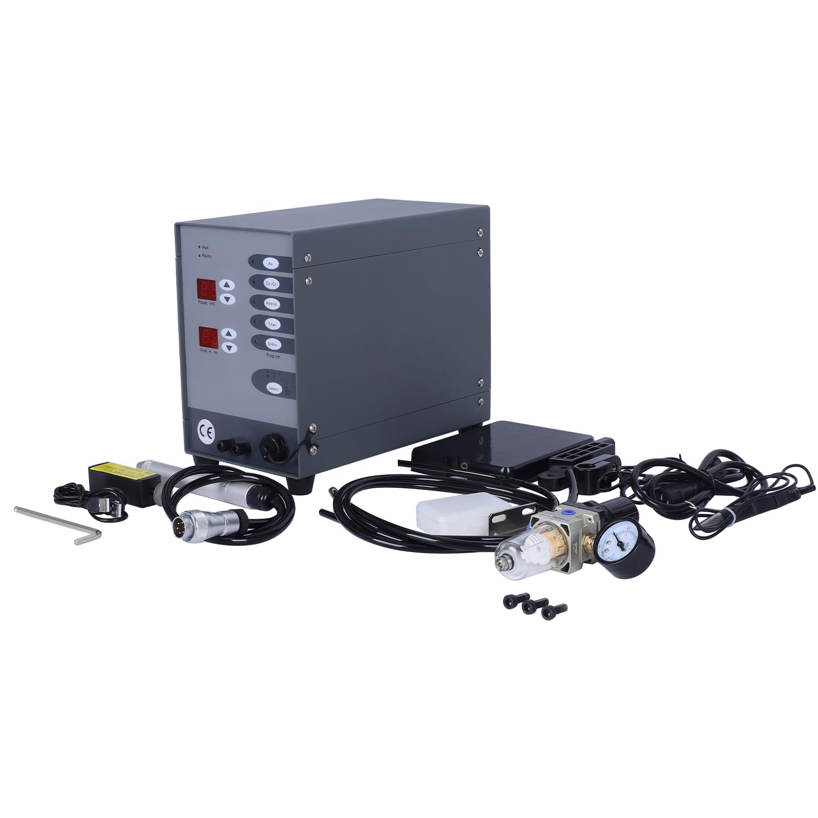 Portable Handheld Laser Spot Welder Machine for Jewelry - 110V 60Hz Automatic Welding Tool for Gold, Silver, Aluminum & Titanium - Perfect for Permanent Jewelry Repair, Custom Design & Small Metal Fabrication