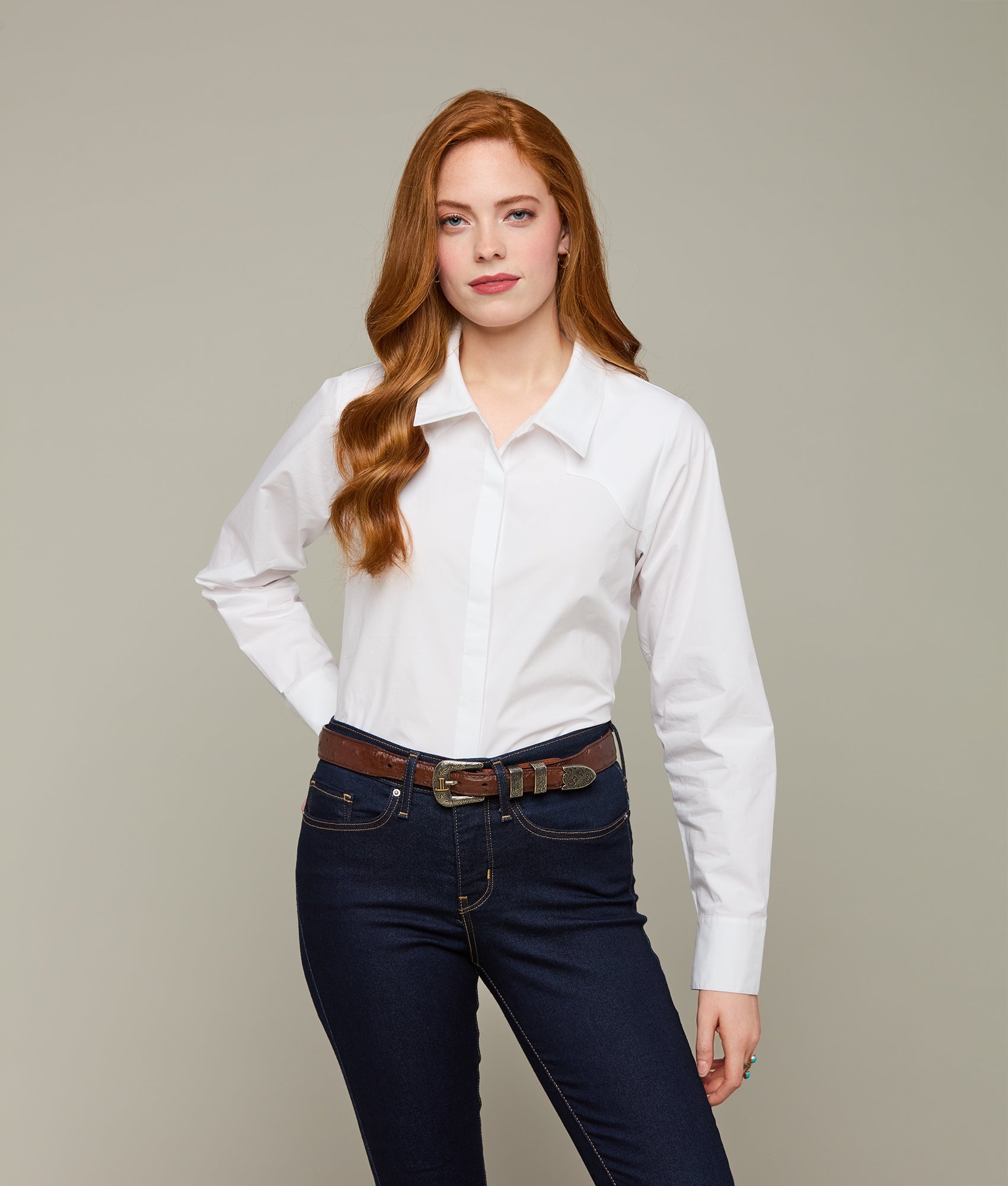 Classic White Poplin Shirt for Men - Comfortable & Breathable Casual Button Down Shirt | Perfect for Office, Business, and Everyday Wear