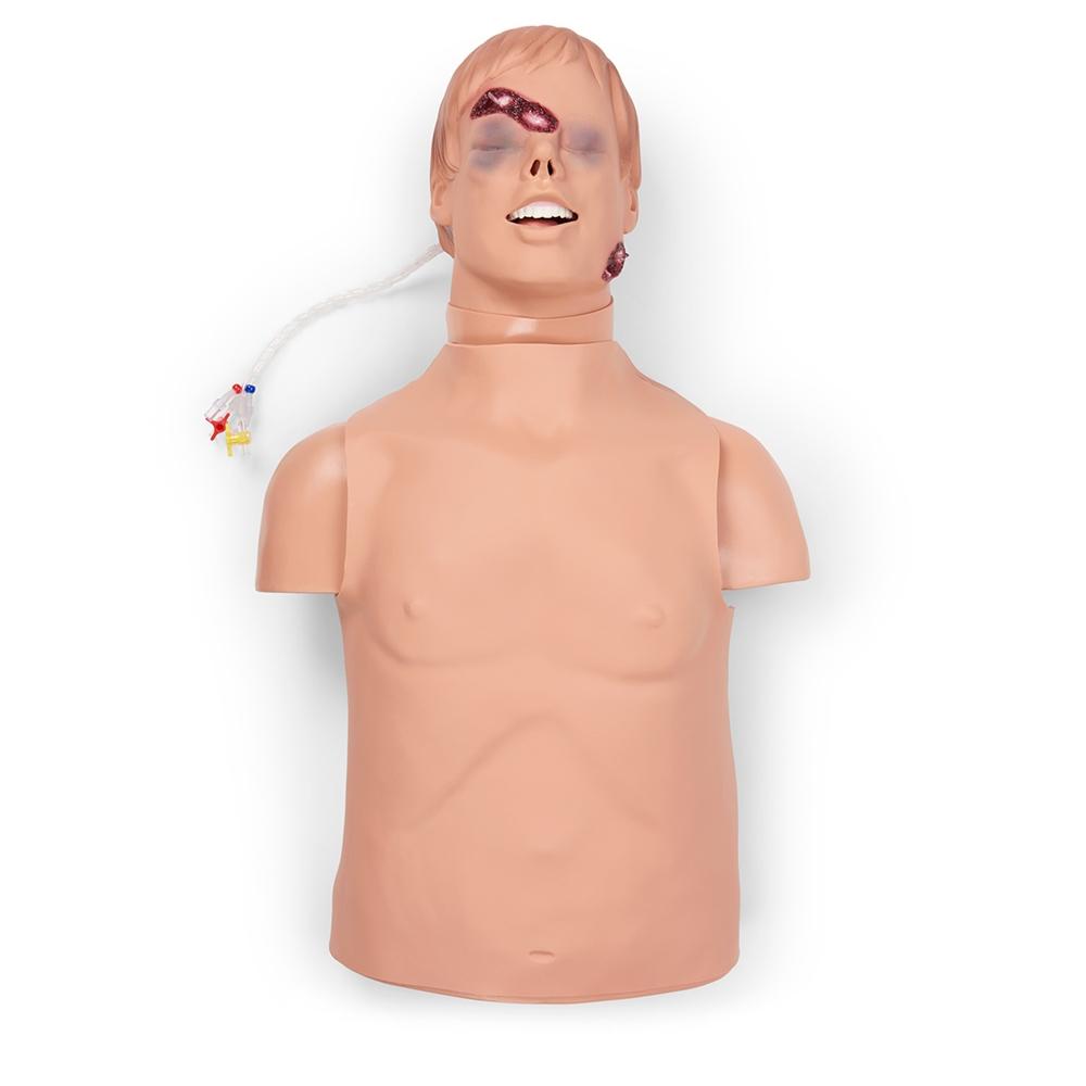 Critical Airway Management Trainer - Advanced Medical Training Manikin for EMT, Paramedics & First Responders - Perfect for CPR, Intubation & Emergency Airway Practice