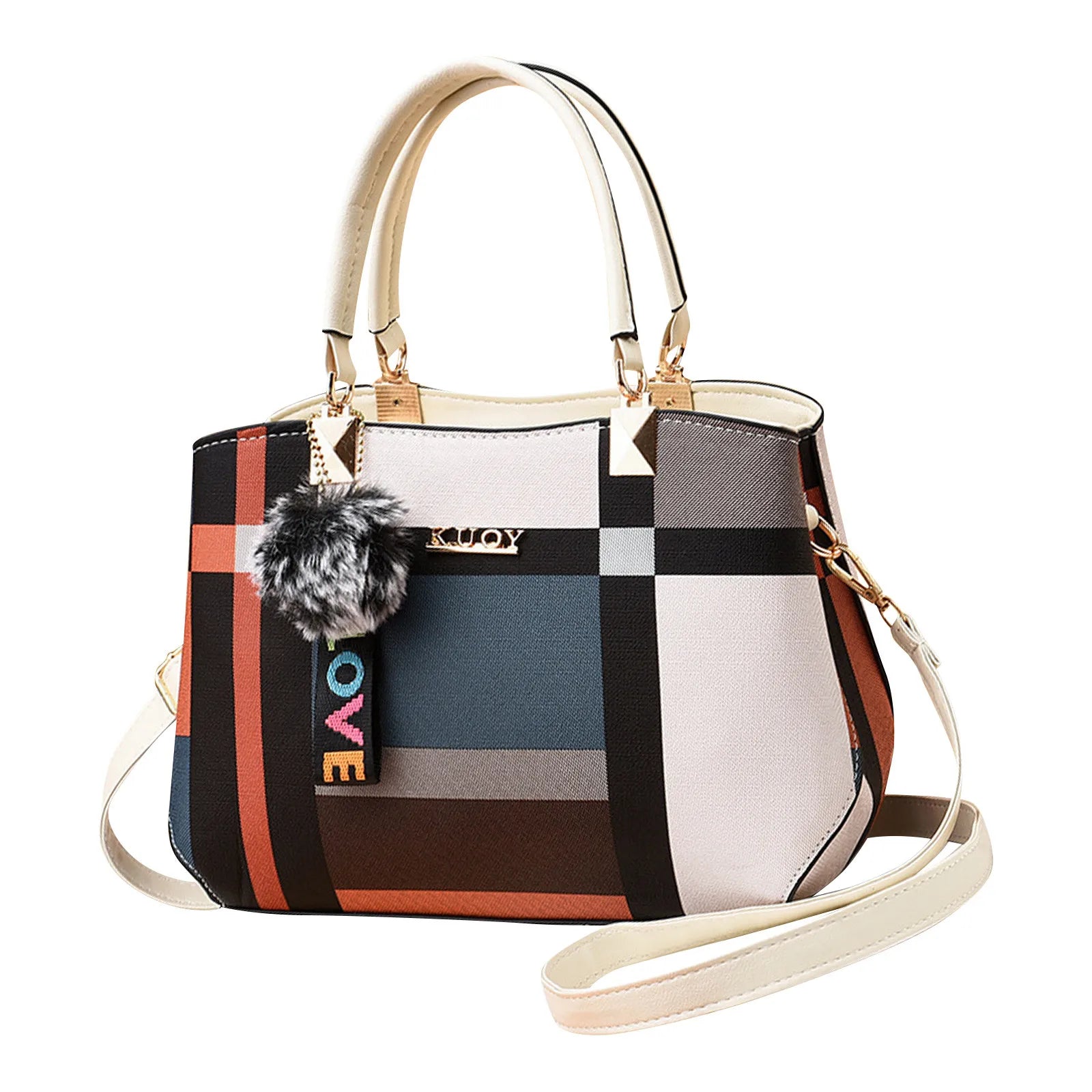 Luxury Designer Handbags for Women - European & American Style Crossbody Shoulder Bag - Nylon Fashion Purse for Daily Use, Travel & Shopping