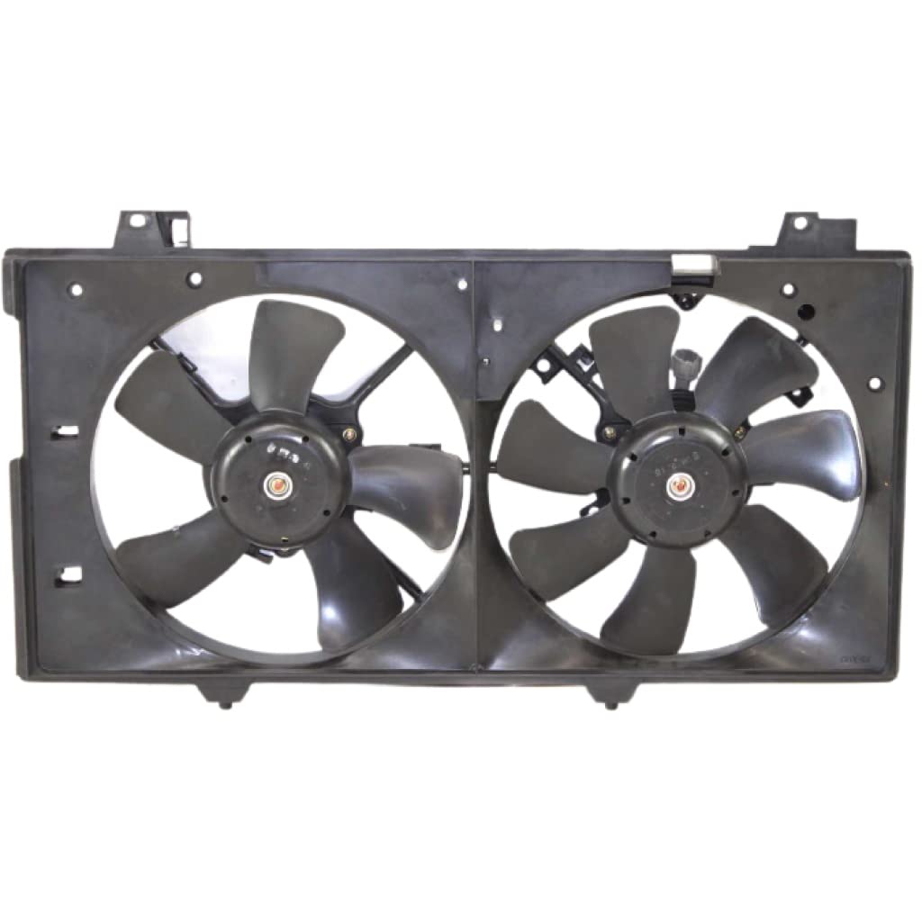 Replacement A/C Radiator Fan Assembly for Mazda 6 2003-2008 2.3L Models - Compatible with MA3115127 & L32115025L - Perfect for Cooling System Repair & Summer Driving Comfort