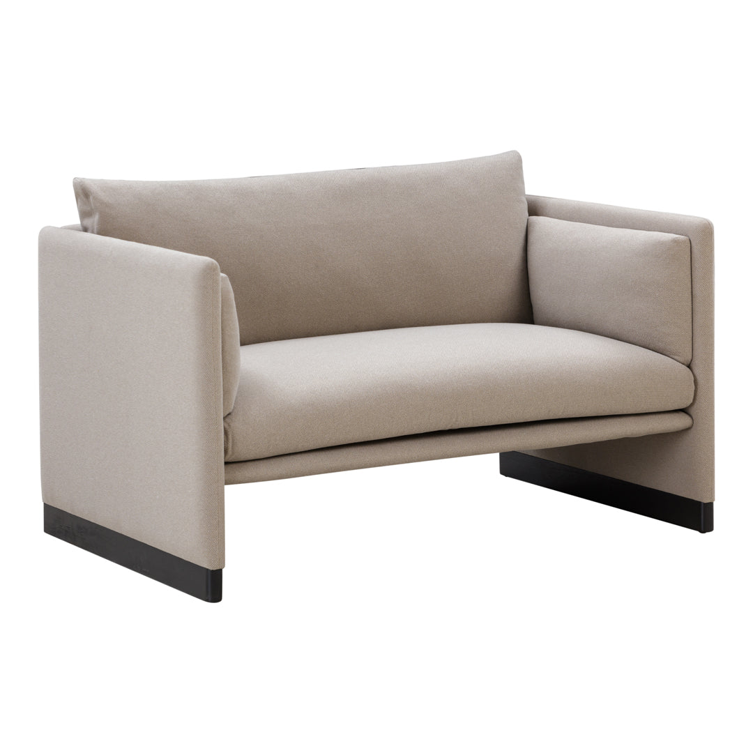 Comfortable Low Back Lounge Chair - Modern Accent Chair for Living Room, Bedroom & Office - Perfect for Relaxing, Reading & Lounging