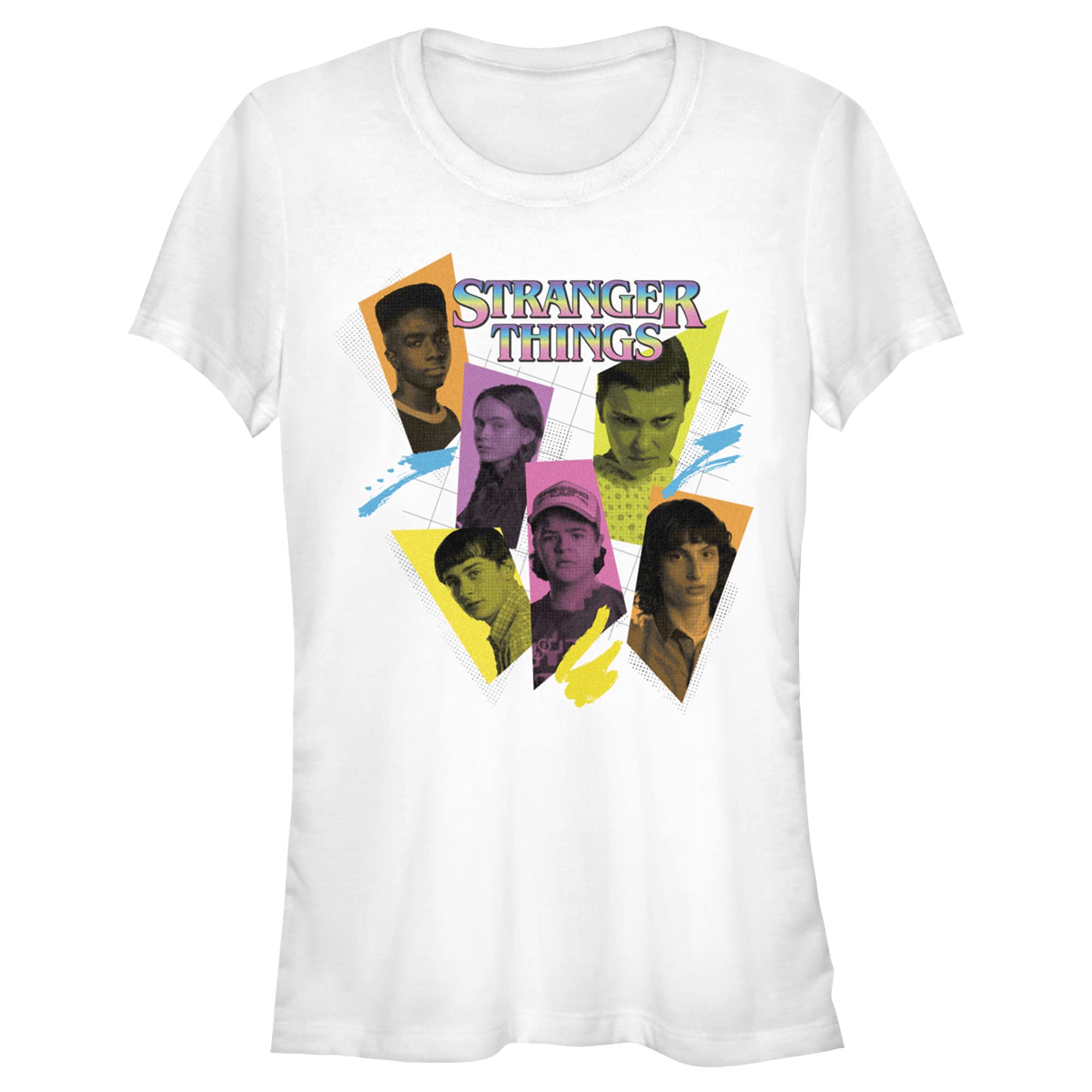 Junior's Stranger Things Best Friend Pop Art T-Shirt - Retro 80s Inspired Design for Kids' Casual Wear and Party Outfits