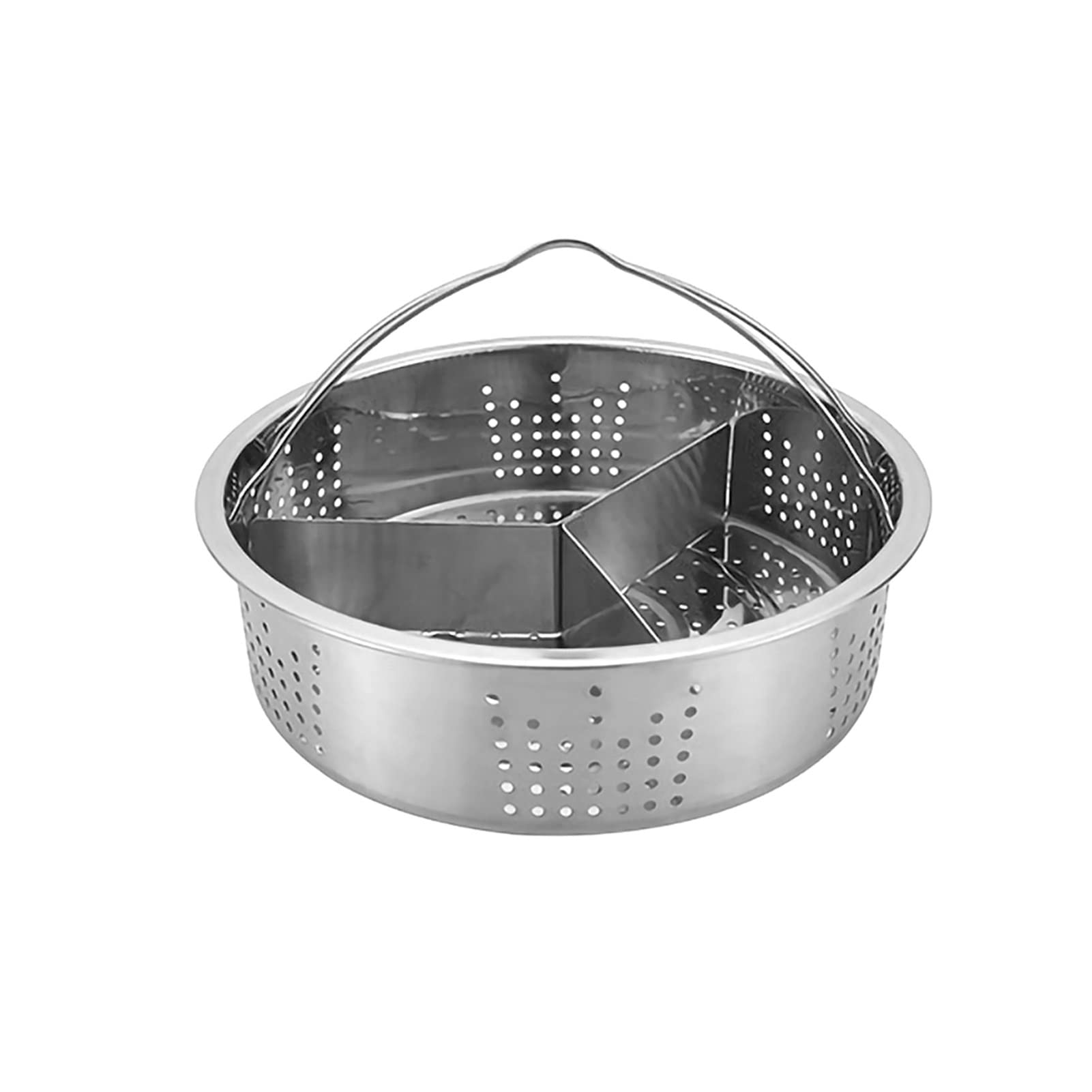 Stainless Steel Steamer Basket for Eggs & Vegetables - Kitchen Cooking Steamer Stand - Durable Home Cookware Supplies - Perfect for Boiling, Steaming & Meal Prep (One Size)