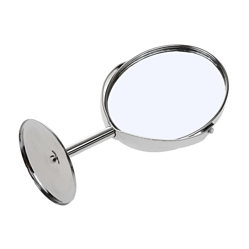 Colcolo Double-Sided LED Makeup Mirror with 10X Magnification - Perfect for Vanity, Travel & Professional Makeup Artists