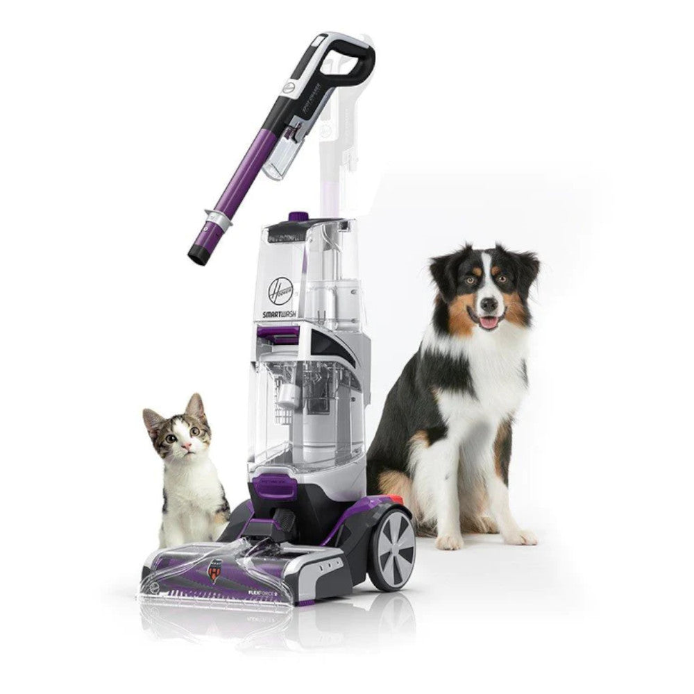 HOOVER FH53040DI SmartWash PET Complete Automatic Carpet Cleaner - Certified Refurbished with Home Essentials Warranty - Perfect for Pet Owners & Deep Cleaning Carpets at Home