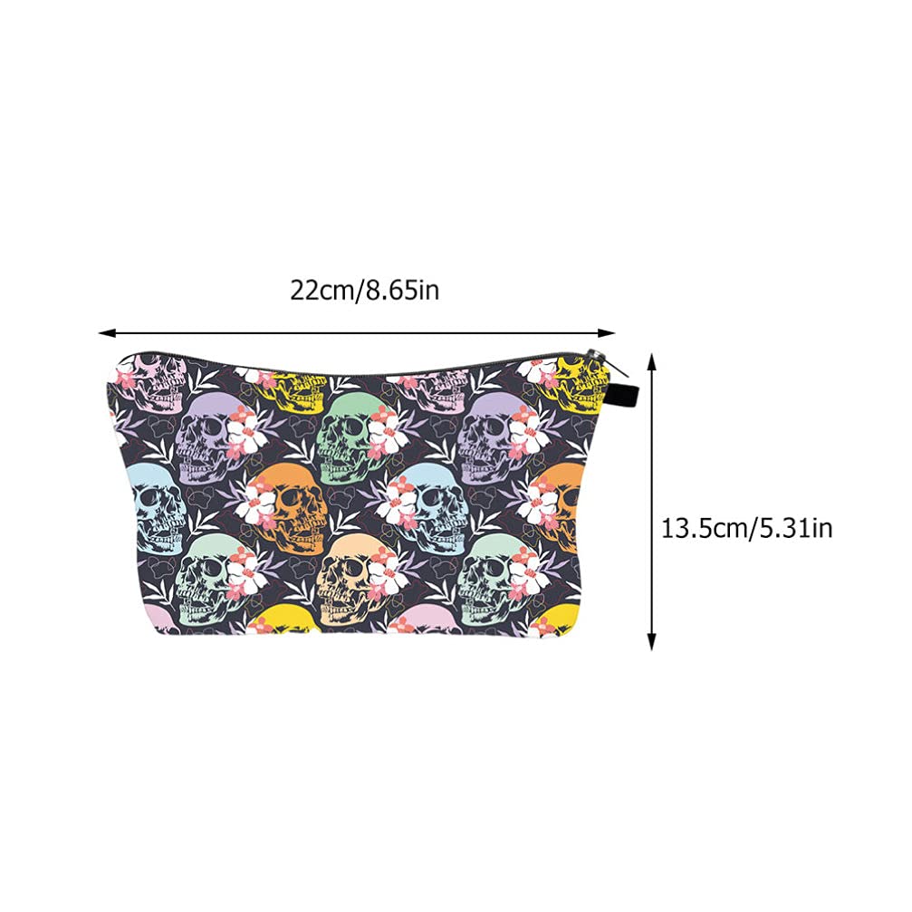 Lurrose 1PC Trendy Cosmetic Bag for Women - Waterproof Makeup Pouch, Travel Makeup Organizer, Portable Storage Bag for Brushes & Cosmetics | Perfect for Travel, Gym, and Daily Use
