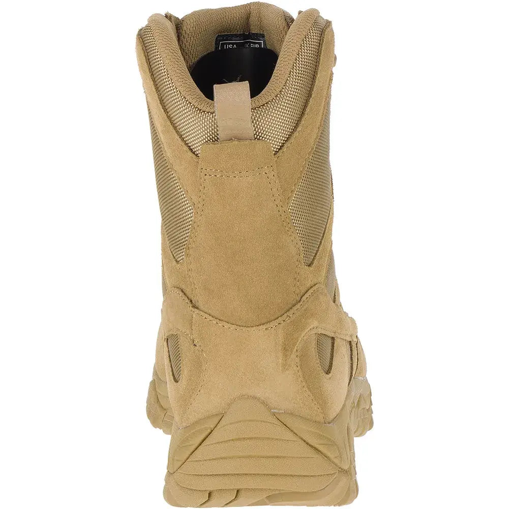 Moab 2 Defense Men's Tactical Work Boots - Coyote Brown Military & Hiking Boots for Outdoor, Construction & Tactical Use