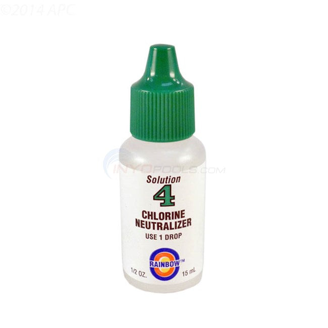 Pentair Solution #4 1/2oz - Professional Water Treatment for Pools & Spas | Improves Water Clarity & Prevents Algae Growth