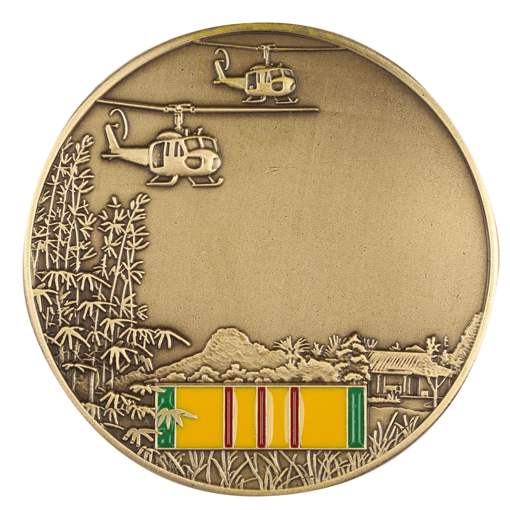 MEDALS OF AMERICA EST. 1976 - Vietnam War Tunnel Rat Challenge Coin - Military Collectible Gift for Veterans & History Enthusiasts - Perfect for Display, Commemoration & Military Memorabilia Collections