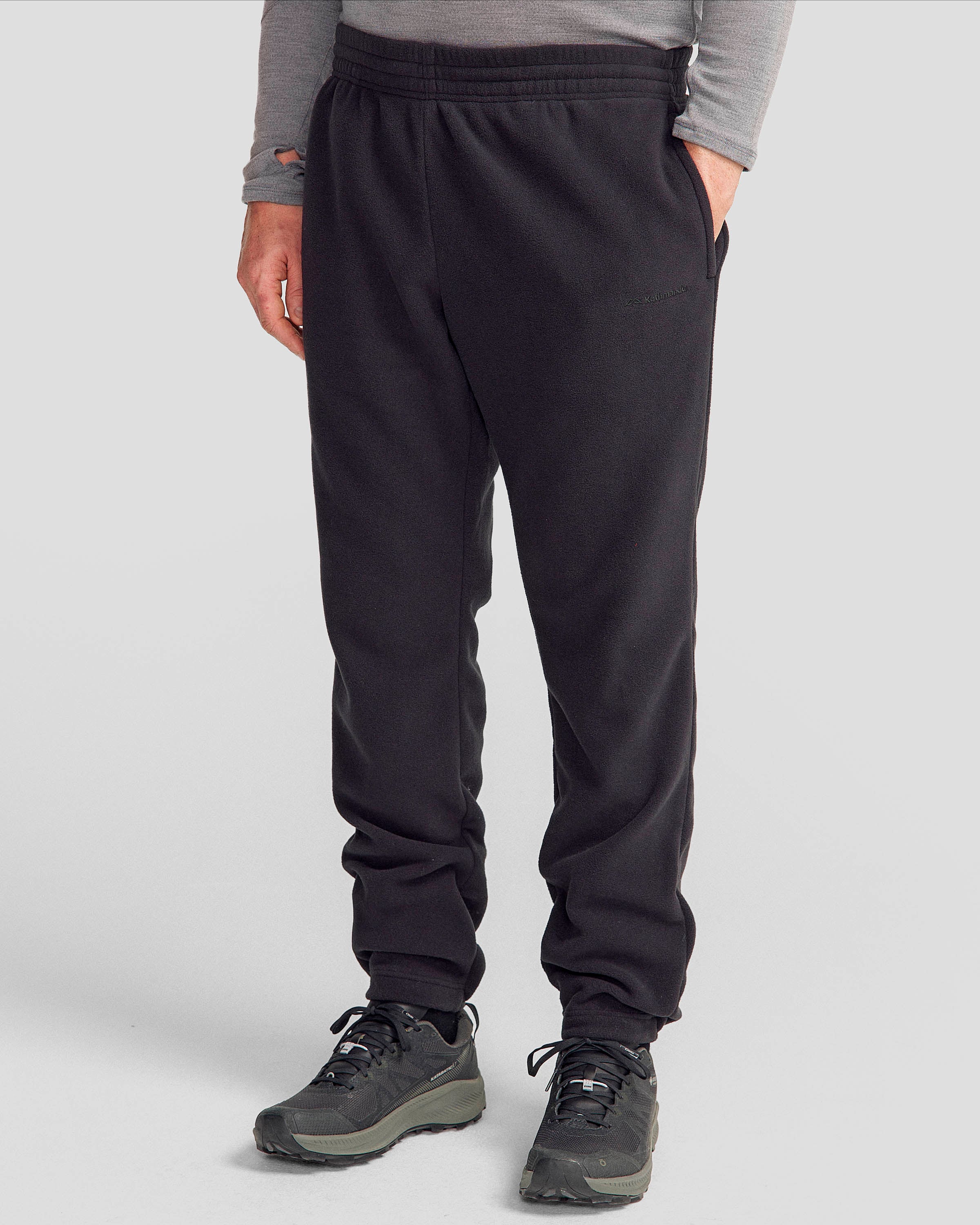 Men's Ridge 100 PrimaLoft® Bio Joggers - Water-Resistant Thermal Running Pants for Cold Weather - Black | Perfect for Winter Jogging, Hiking & Outdoor Activities