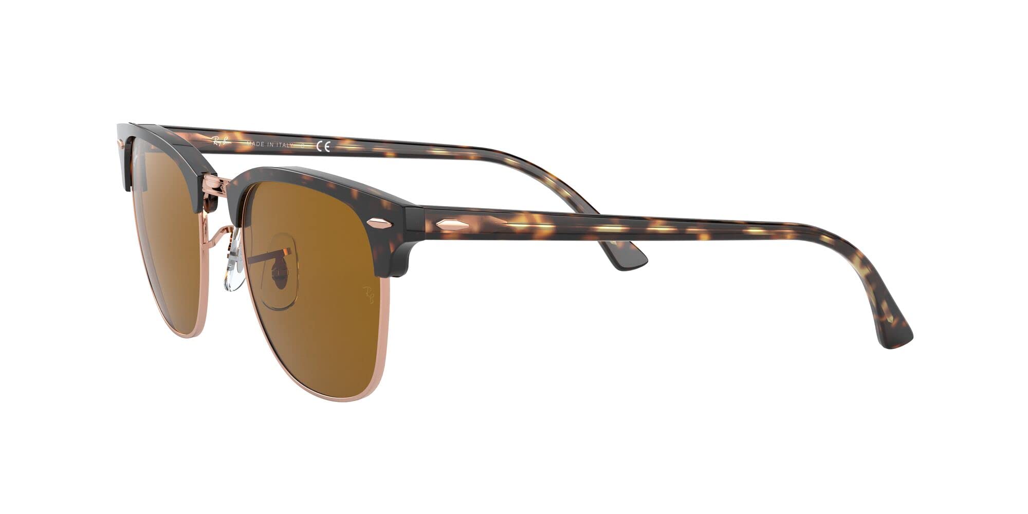Ray-Ban RB3016 Clubmaster Square Sunglasses - Classic Retro Style, UV Protection, Lightweight & Durable for Men & Women | Perfect for Driving, Travel, and Outdoor Activities