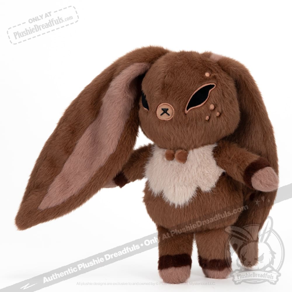 Plushie Dreadfuls Latte Lapins Mocha Latte Stuffed Animal Plush Toy - Perfect for Cuddling, Gifts, and Home Decor