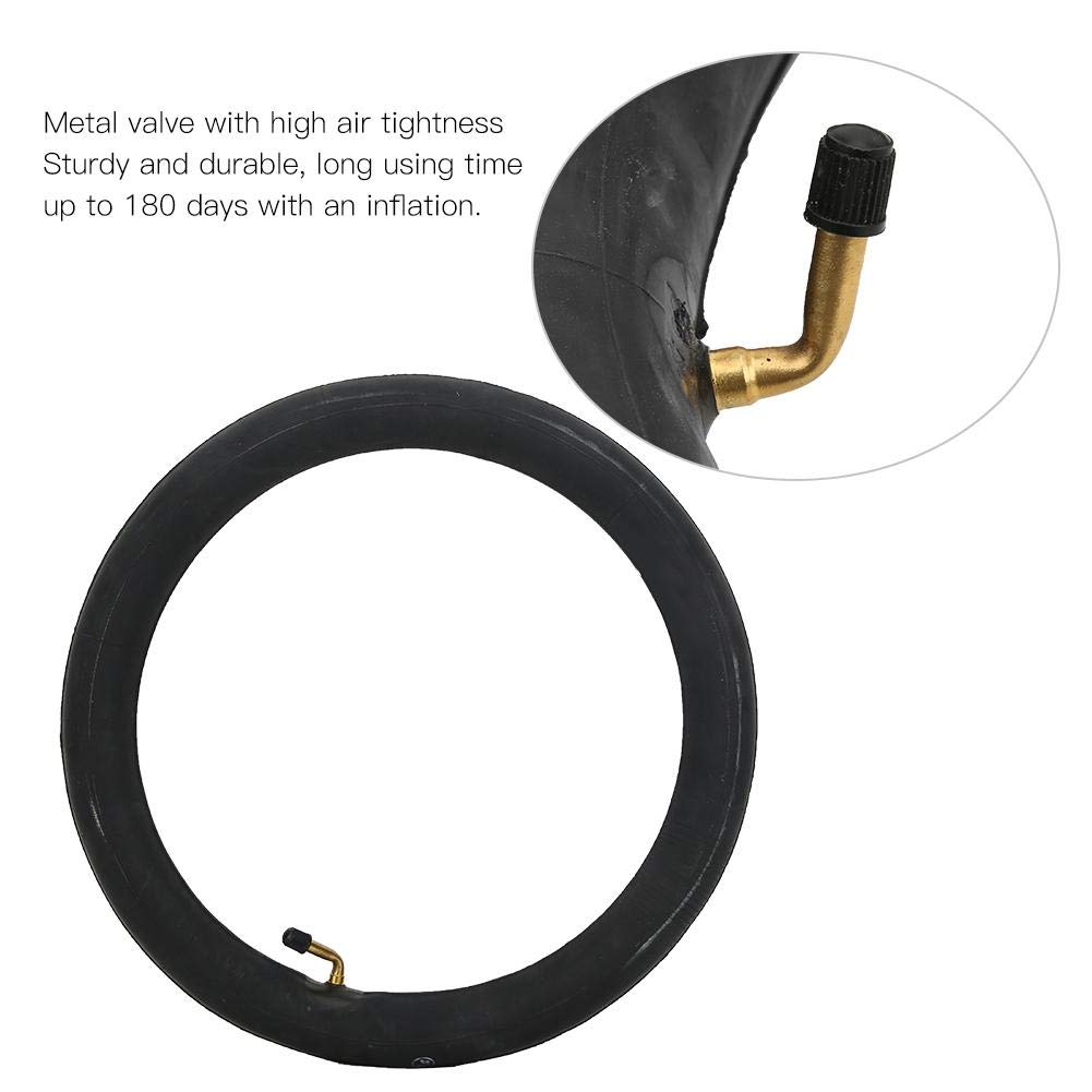**16x3.0 Electric Bike Inner Tube with Metal Bent Valve - Durable Rubber Replacement for E-Bikes, Scooters & Fat Tire Bikes - Perfect for Commuting, Off-Road & Urban Riding**