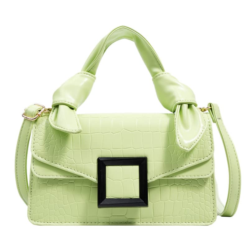 Stylish Women's Messenger Shoulder Bag - Fashionable Casual Underarm Purse, Small Square Handbag for Daily Use (Green) | Perfect for Work, Travel & Shopping