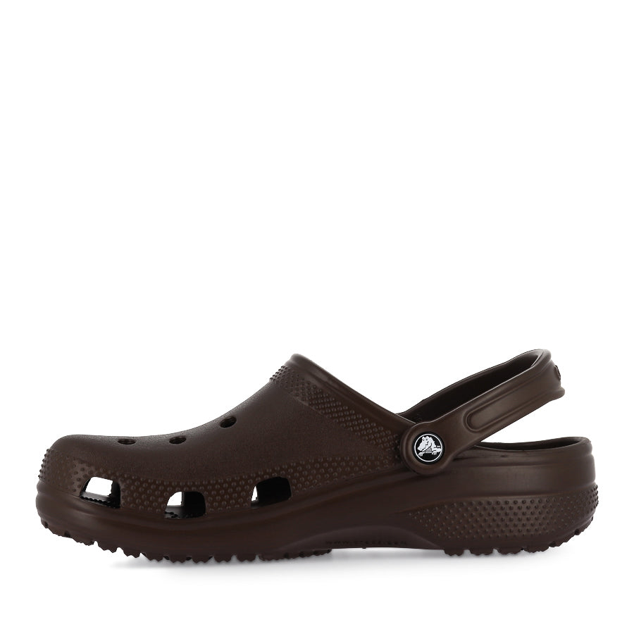 Classic Comfort Clogs for Women & Men - Slip Resistant Coffee Brown Garden Shoes for Outdoor, Indoor & Work Use