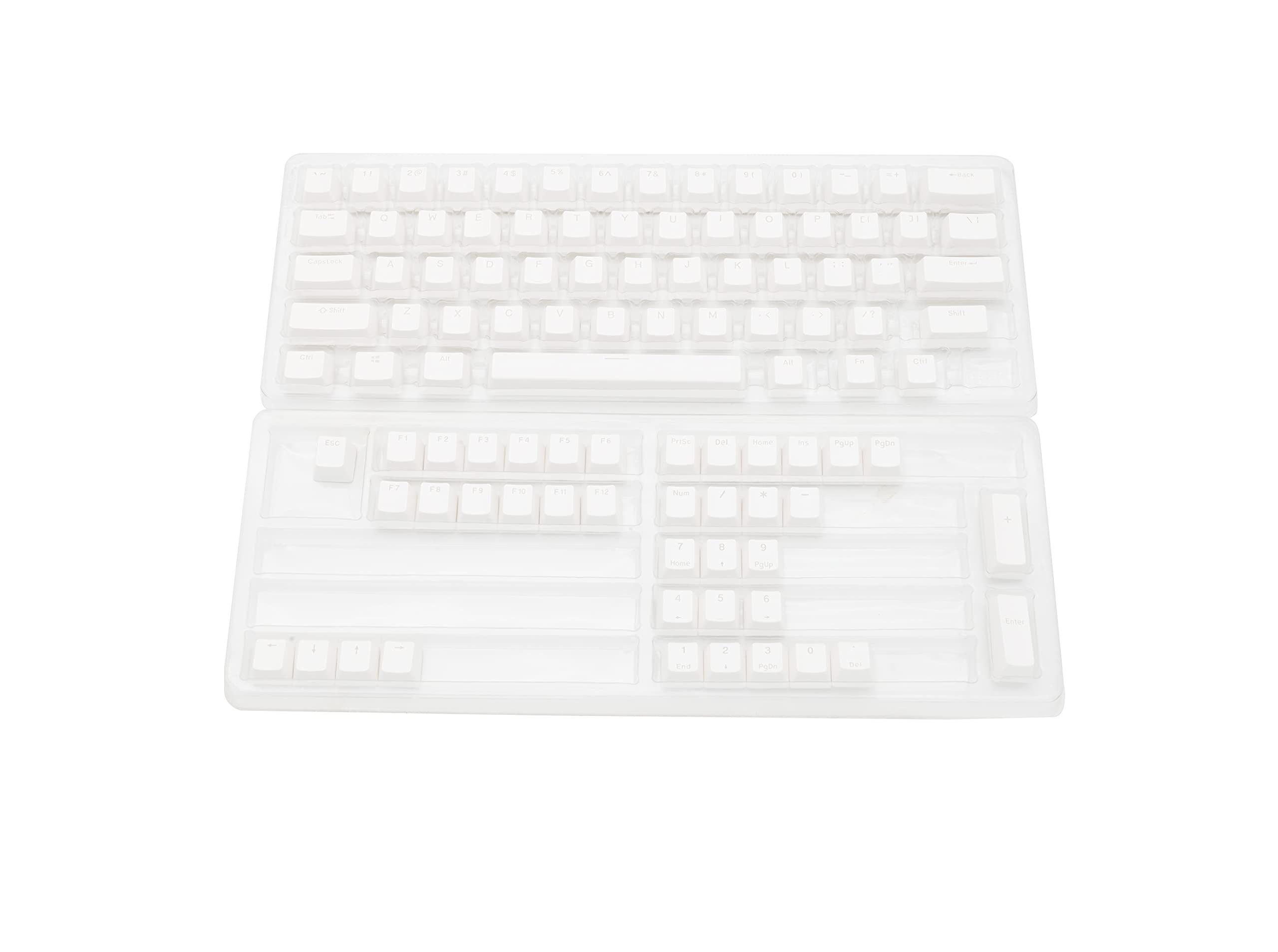 Feker Machinic 02 980 Hot Swappable Mechanical Keyboard Kit - RGB Backlit, Gateron Blue Switches, Type-C PCB Case - Perfect for Gaming, Coding & Office Work