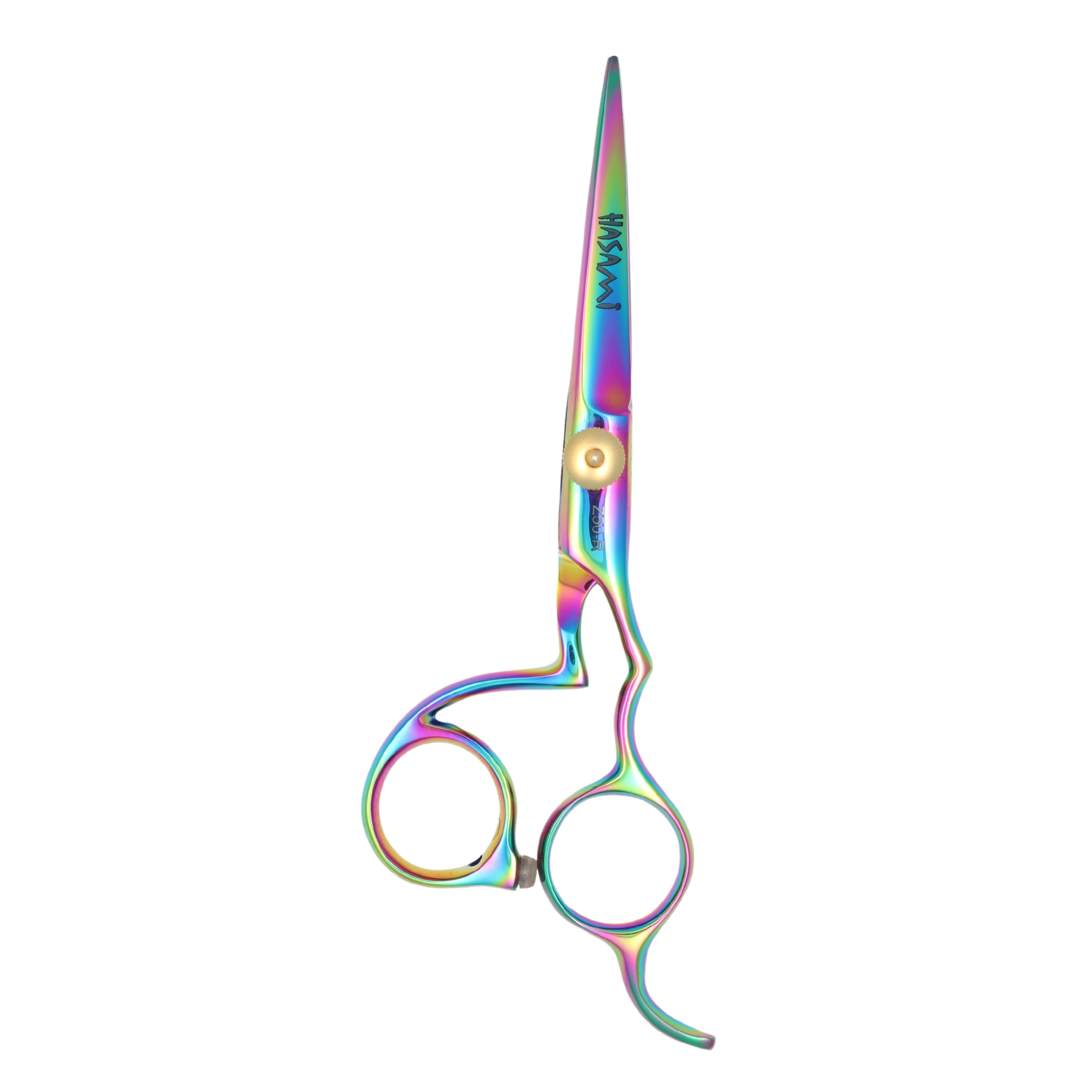 Professional 5 Inch Hair Cutting Scissors - Titanium Coated Right-Handed Shears Z50R | Perfect for Salon Stylists, Barbers & Home Haircuts