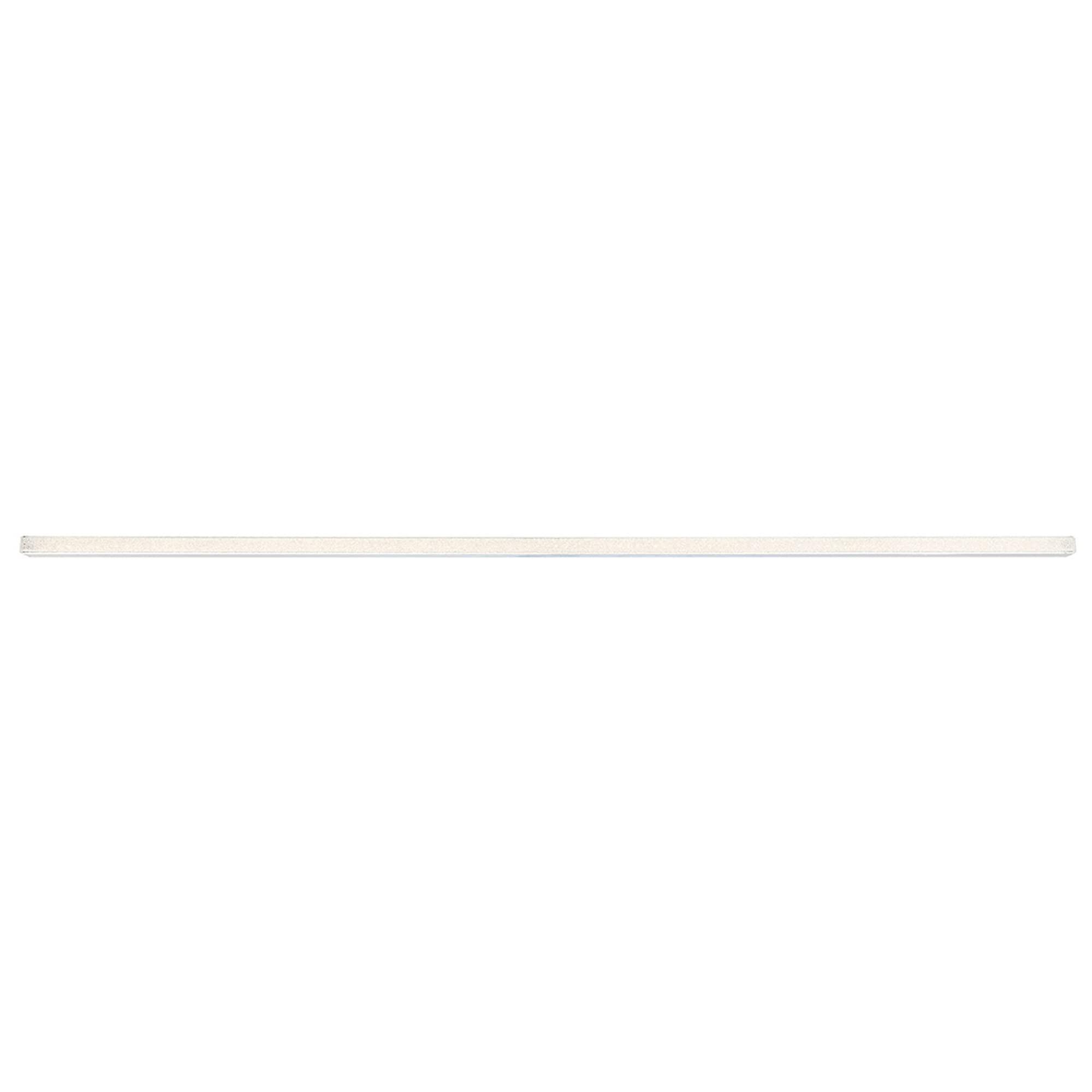 Modern Forms Nightlife 97-inch LED Bathroom Vanity Light or Wall Sconce - 3500K Warm White, Brushed Aluminum Finish - Perfect for Bathroom, Dressing Room & Bedroom Lighting