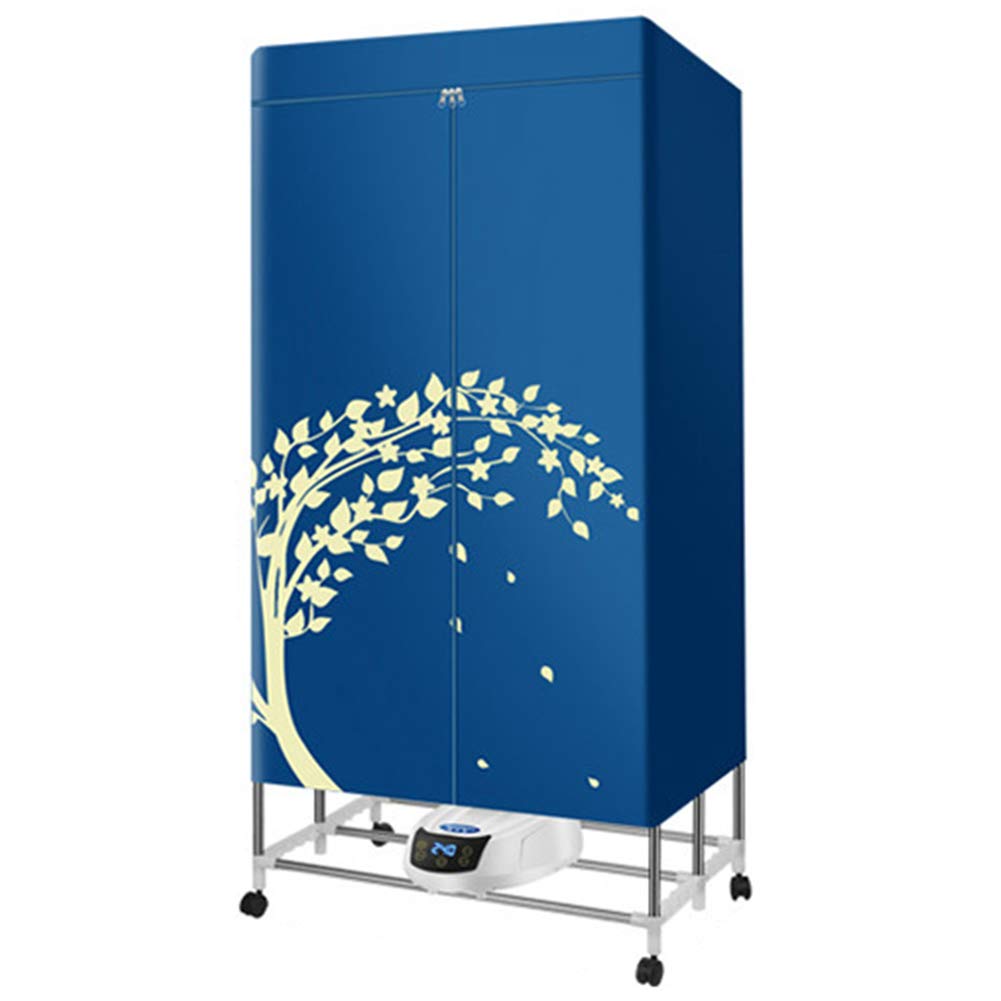 Portable Clothes Dryer 1600W - Energy Saving Folding Laundry Dryer with Automatic Timer - Compact Drying Rack for Apartments, Small Homes & Travel - Perfect for Quick Drying Clothes in Tight Spaces