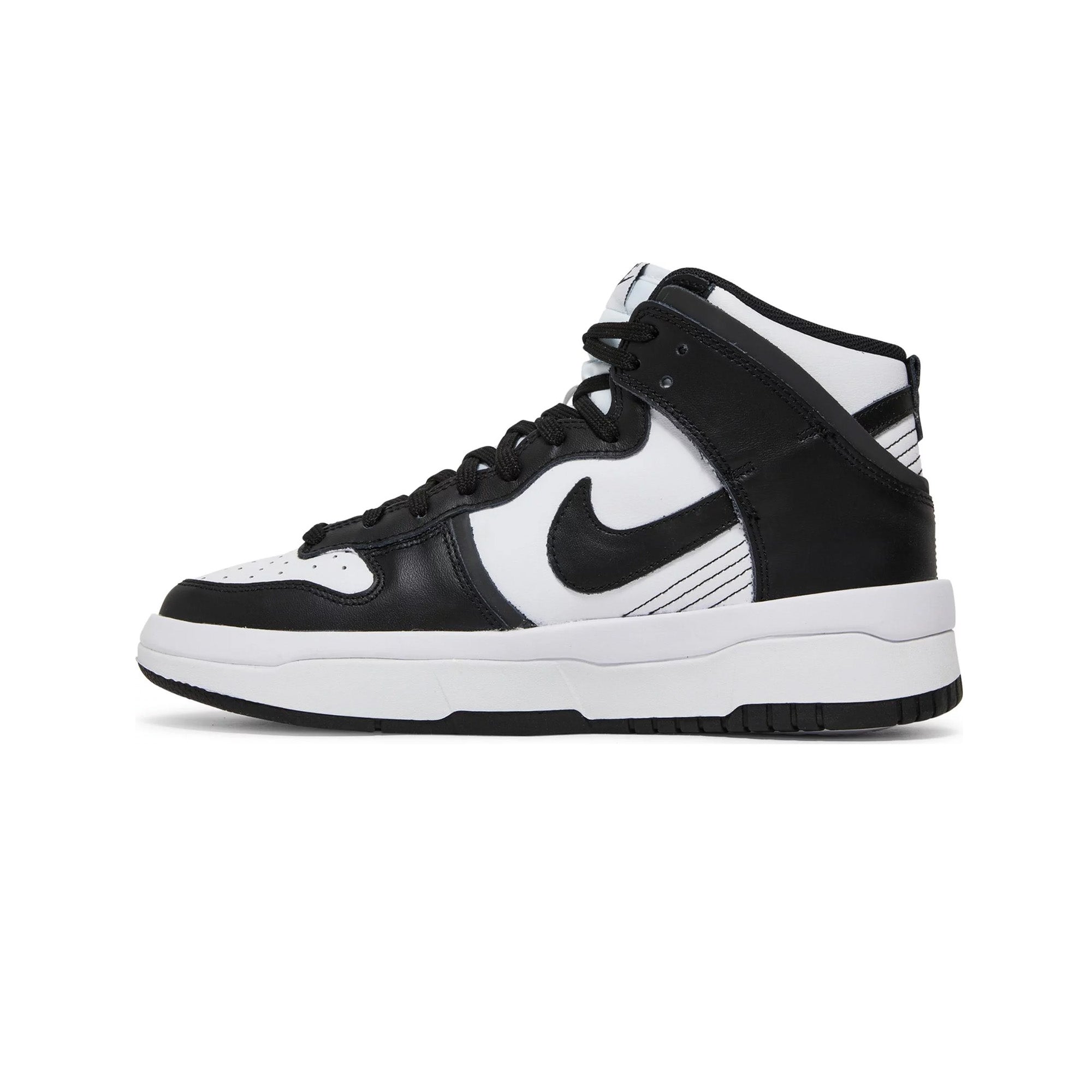 Nike Dunk High Up 'White Black' Women's Shoes (2022) - Stylish Sneakers for Casual Wear, Street Fashion & Everyday Comfort