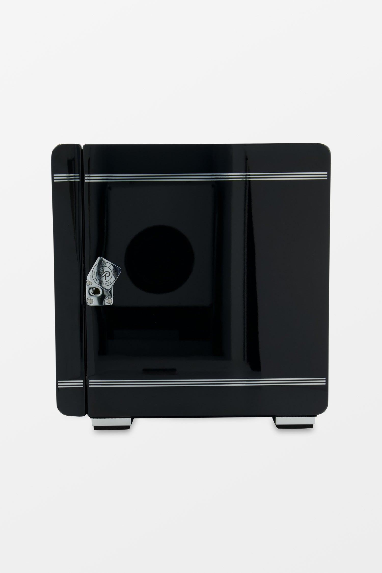 Premium Black Formula Duo Watch Winder - Automatic Watch Storage & Display Case - Perfect for Luxury Watch Collections & Travel Accessories
