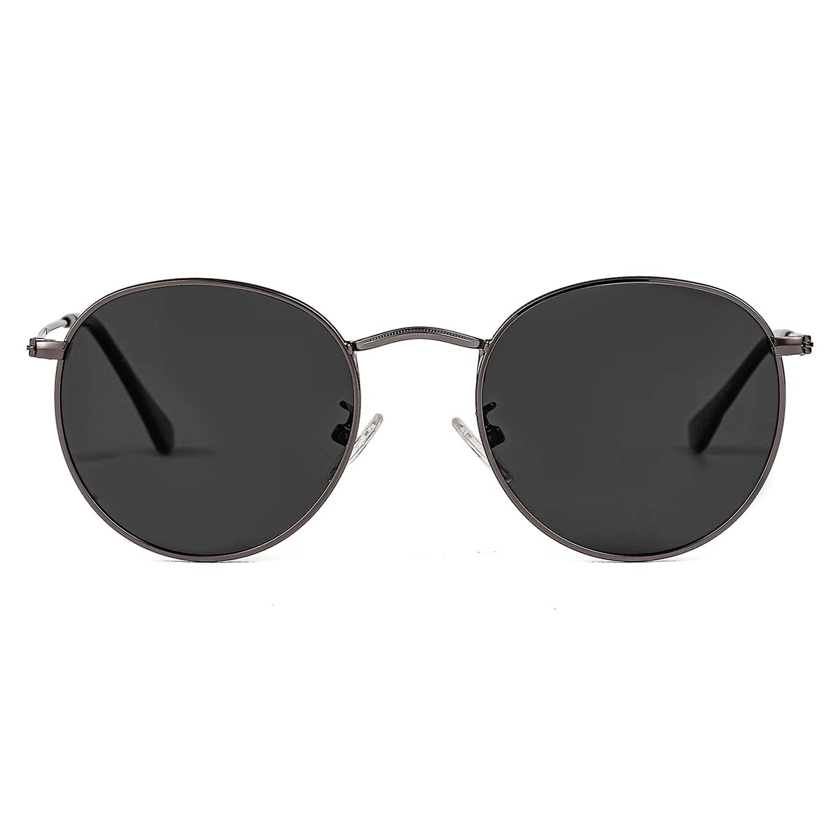 Polarized Vintage Sunglasses for Women & Men - Small Round Retro Frame with UV400 Protection - Perfect for Driving, Beach & Outdoor Activities