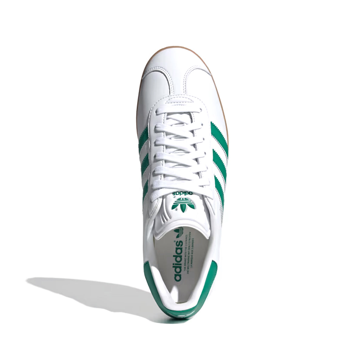 Gazelle 'Cloud White Bold Green' Sneakers - Comfortable & Stylish Running Shoes for Men & Women | Perfect for Gym, Workout & Casual Wear