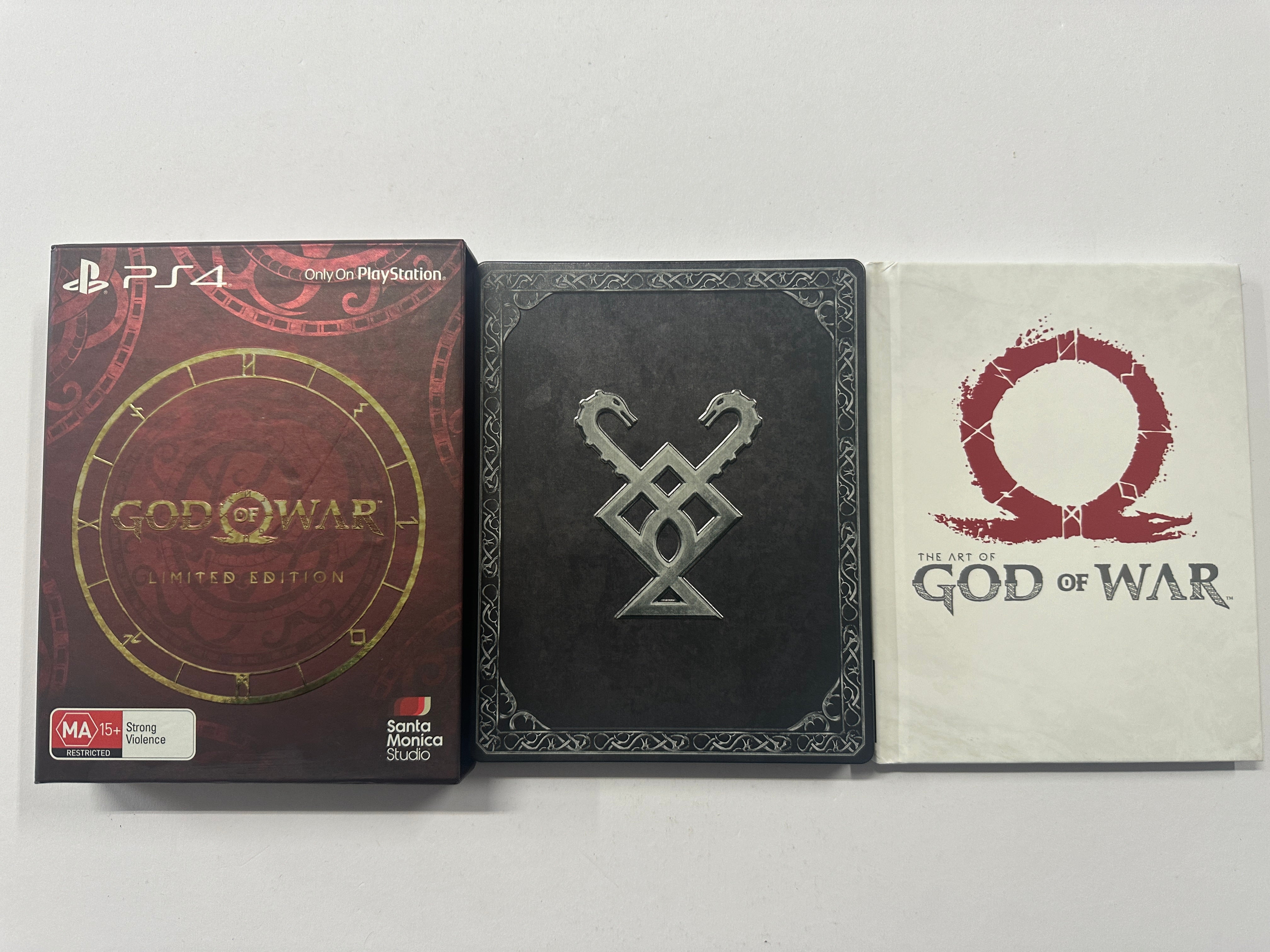 God of War Limited Edition PS4 Game - Complete in Original Case | Perfect for Collectors & Gamers | Action-Adventure Gaming Experience