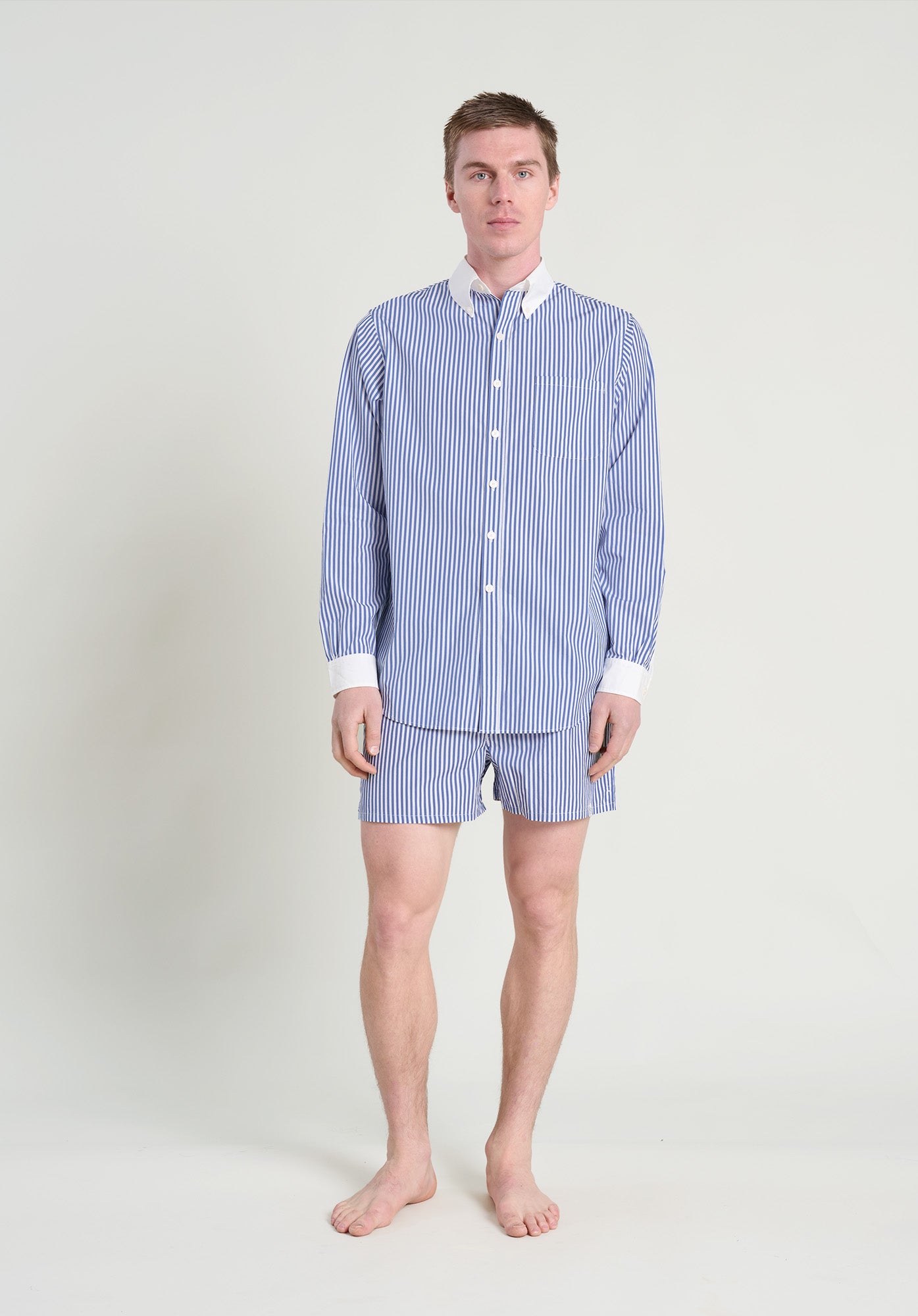 Penn Colorblock Bengal Stripe Shirt - Stylish Casual Button-Down for Men | Perfect for Office, Date Night & Weekend Outings