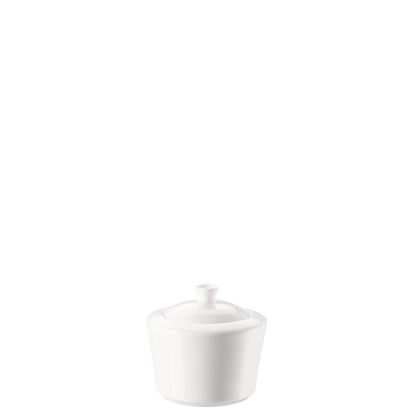 Rosenthal 61040-800001-14330 Jade Sugar Bowl with Lid - 0.25L (8.5 oz) Porcelain Sugar Pot for Tea & Coffee - Elegant Serving Dish for 6 People - Perfect for Afternoon Tea, Dessert Tables & Dinner Parties