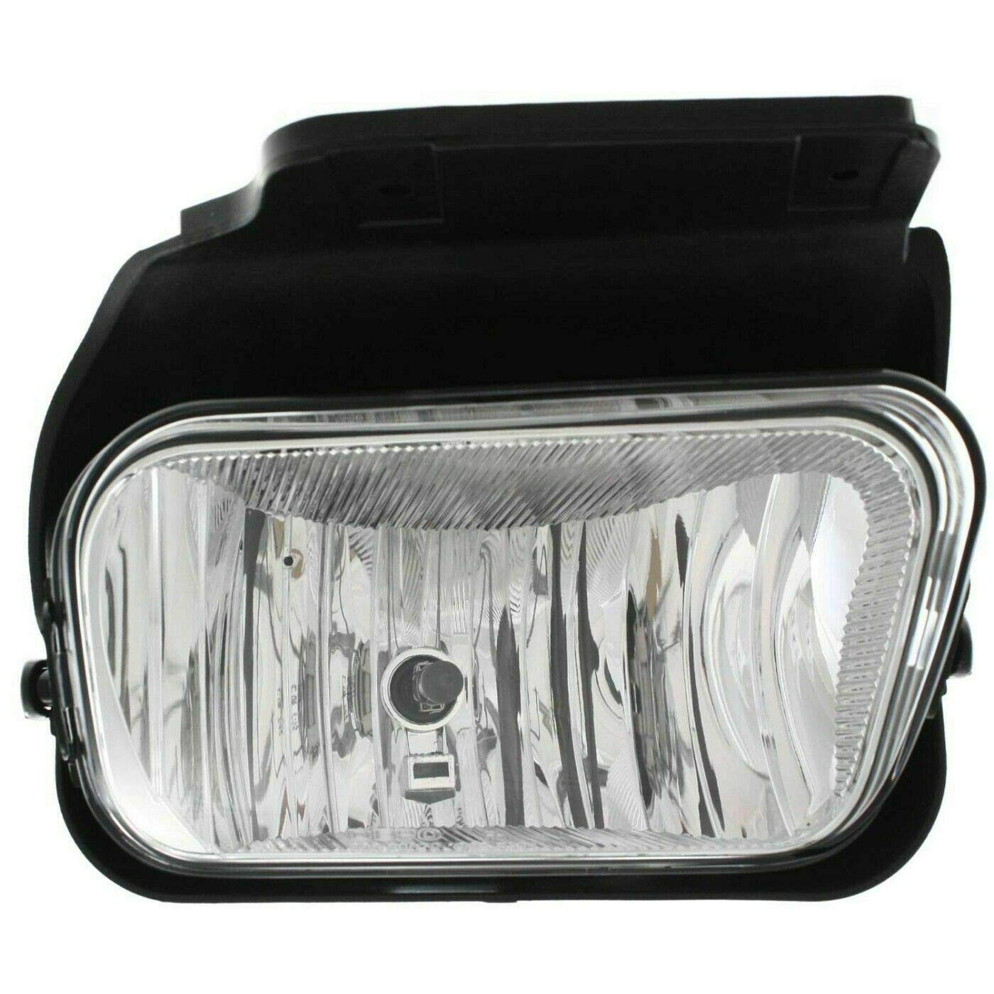 Textured Gray Front Lower Valance with Fog Lights - Direct Replacement for Chevrolet Silverado 1500/2500/3500 (2004-2006) - Right Passenger & Left Driver Side - OEM Part Numbers 10397999, 15791433, 15791434 - Perfect for Off-Roading & Truck Customization