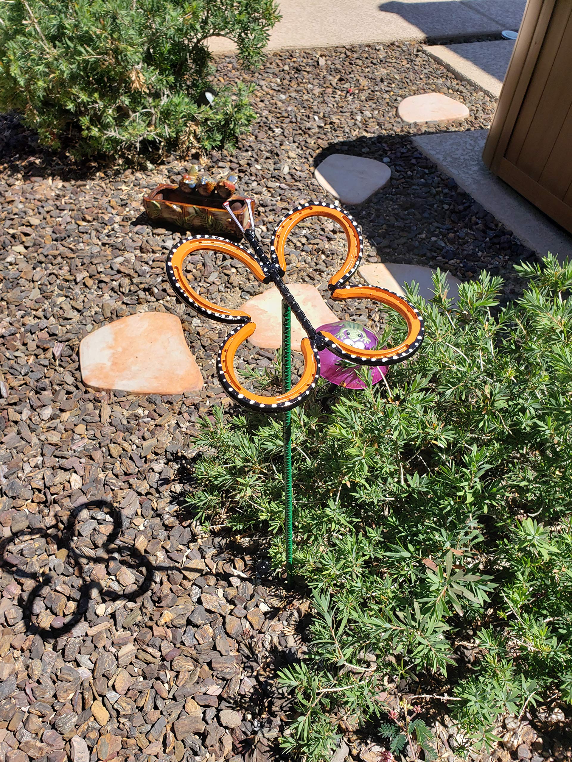 Decorative Garden Butterfly Decor - Outdoor Metal Butterfly Ornaments for Yard, Patio, and Garden Decorations - Perfect for Spring and Summer Landscaping