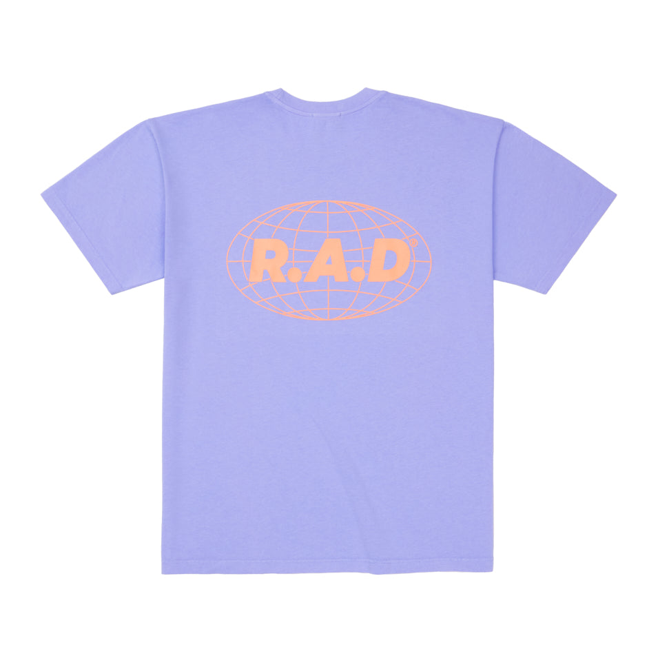 Heavy™ Globe Tee Baby Lavender - Soft & Stylish Unisex Baby T-Shirt for Everyday Wear & Photo Shoots