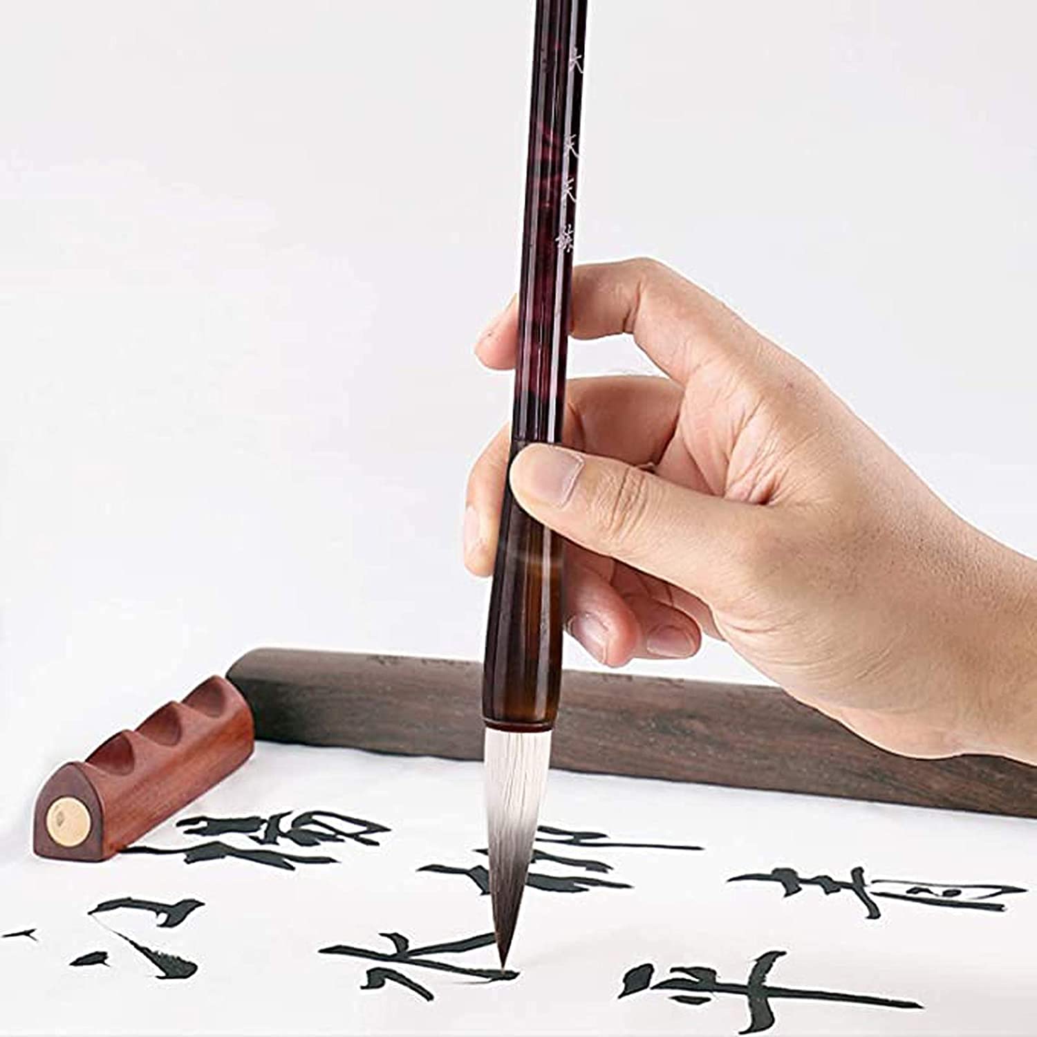 Premium Chinese Calligraphy Brush Pens Set - Japanese Ink Painting Brushes for Beginners, Students & Artists | Ideal for Calligraphy, Hand Lettering, Watercolor & Traditional Asian Art (Color Options Available)