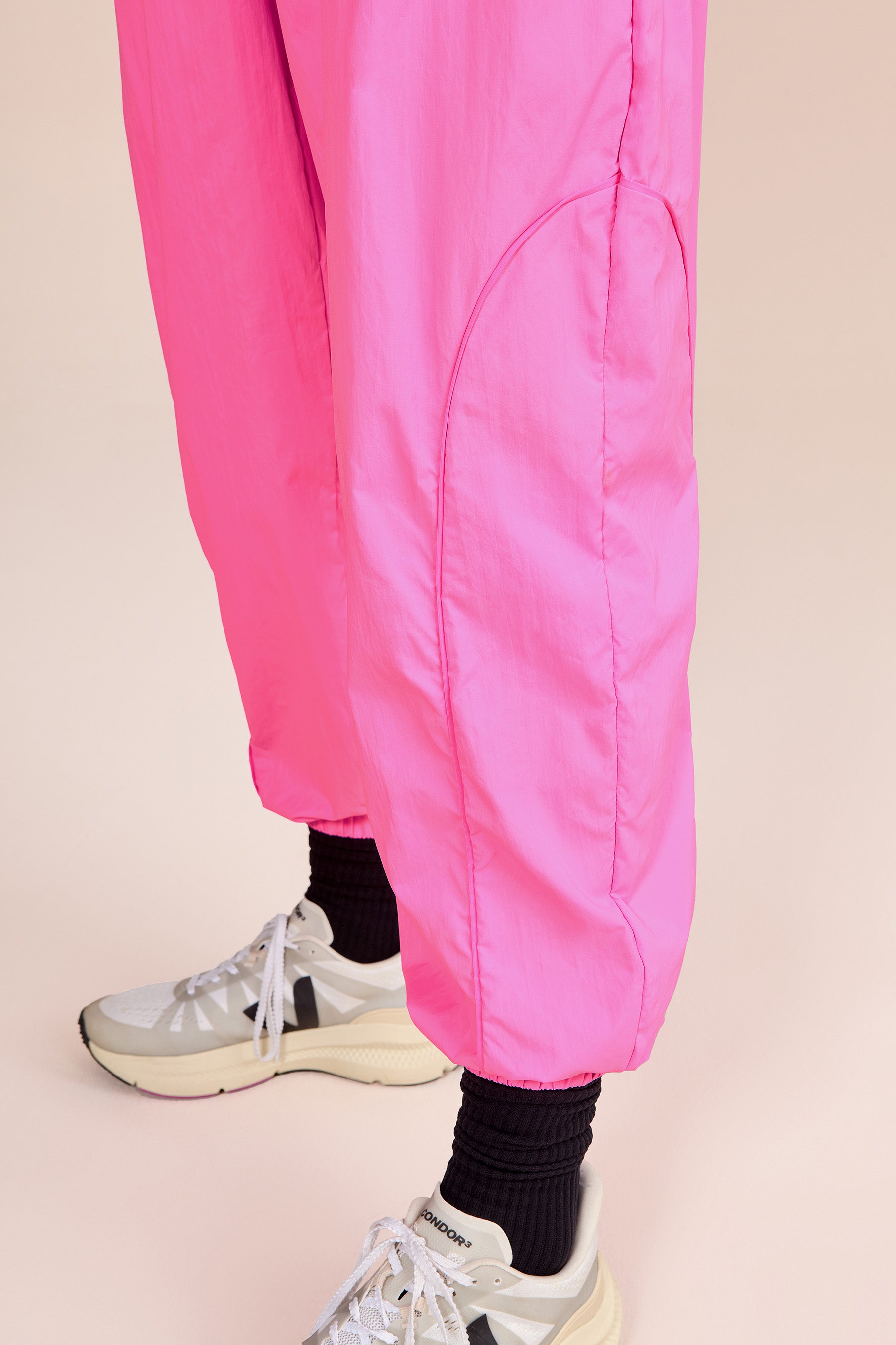 Stylish Nylon Net Filet Wide Leg Pants for Women - Breathable & Comfortable Lounge Pants for Yoga, Travel, and Casual Wear