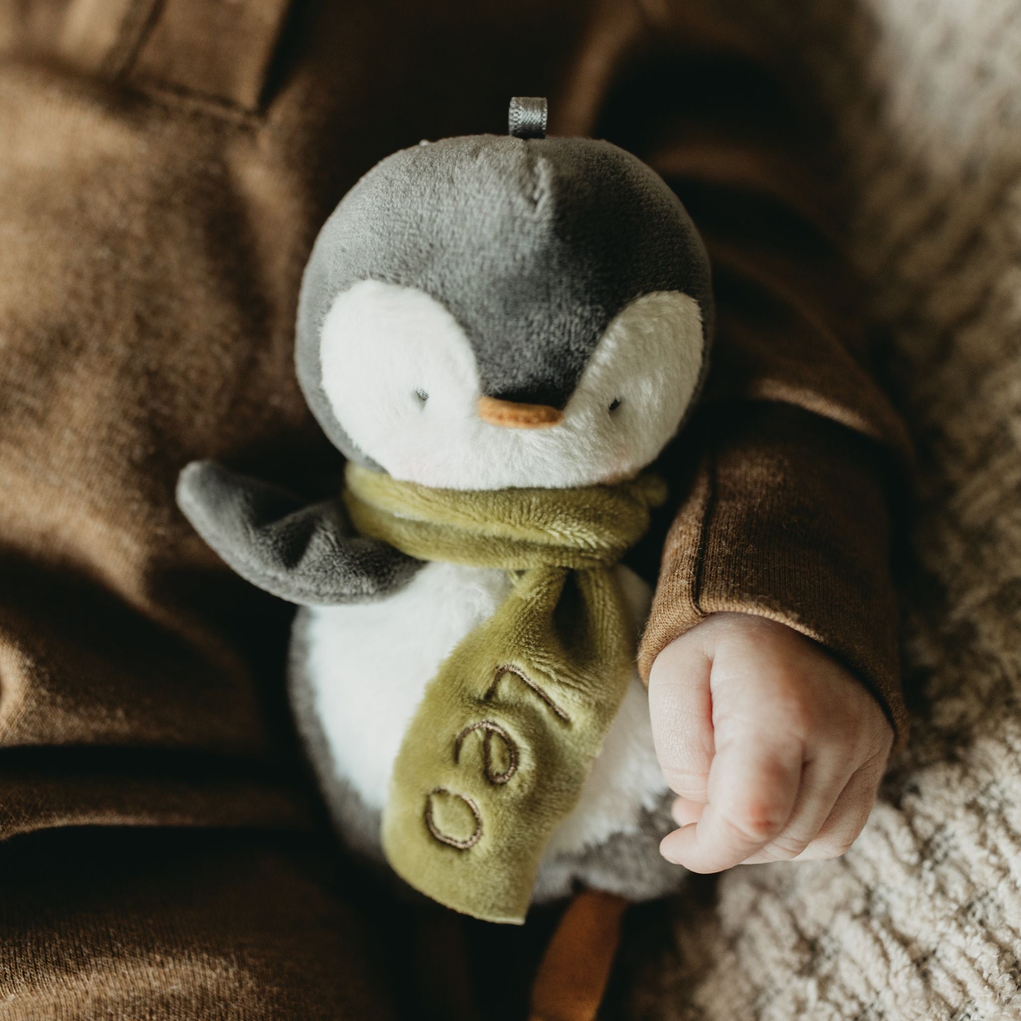 Limited Edition Snowcone Penguin Holiday Roly Poly Toy - Cute Tumbler Penguin Figurine for Christmas Decorations & Winter Home Decor