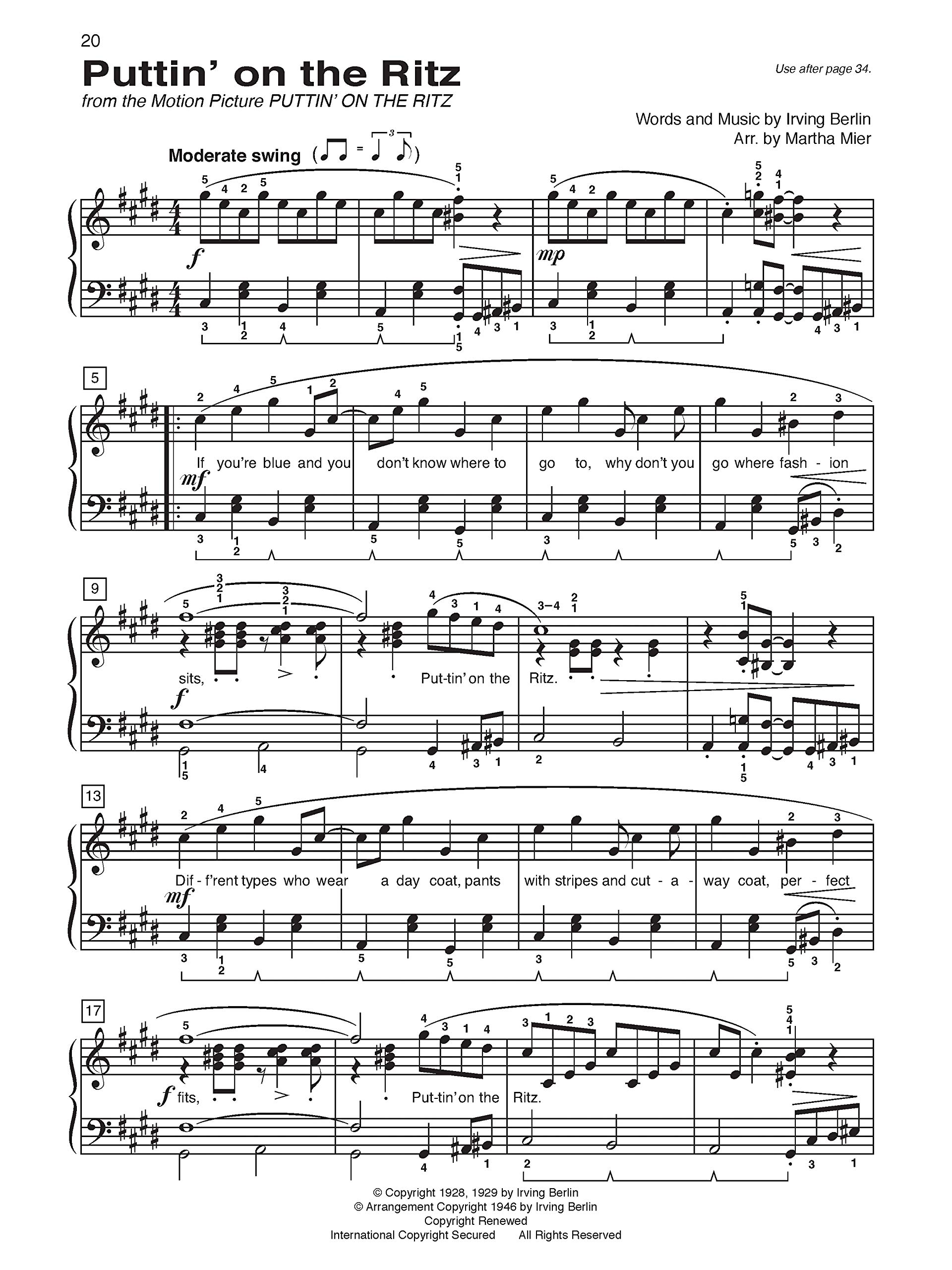 Alfred's Basic Piano Library Top Hits! Solo Book 6 - Intermediate Piano Sheet Music for Popular Songs | Perfect for Piano Lessons, Recitals & Home Practice