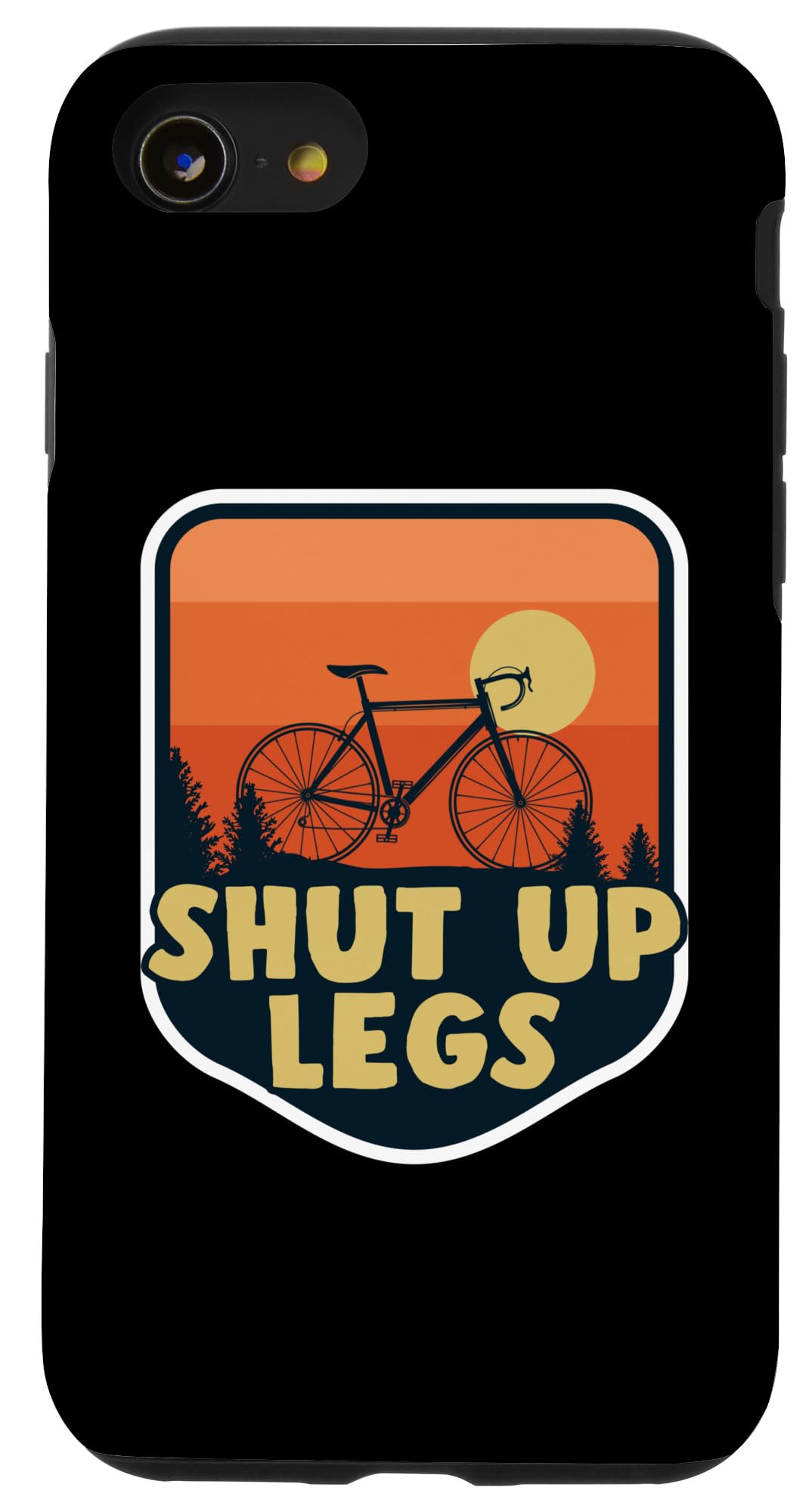 iPhone SE (2020) / 7 / 8 Vintage Bicycle Themed Phone Case - Durable Shockproof Cover for Cycling Enthusiasts - Perfect Gift for Bike Lovers & Road Bikers