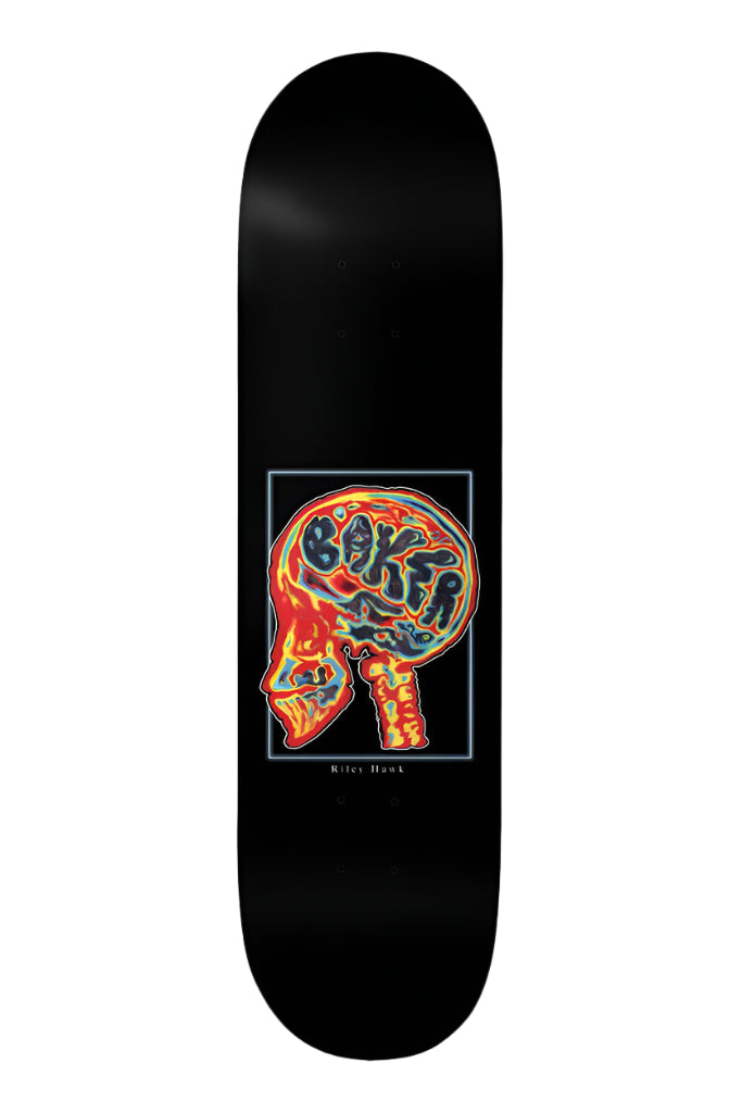 Baker RH Brain Donor 8.5 Skateboard Deck - Professional Grade Maple Wood for Street & Park Skateboarding - Perfect for Tricks, Commuting & Skatepark Sessions