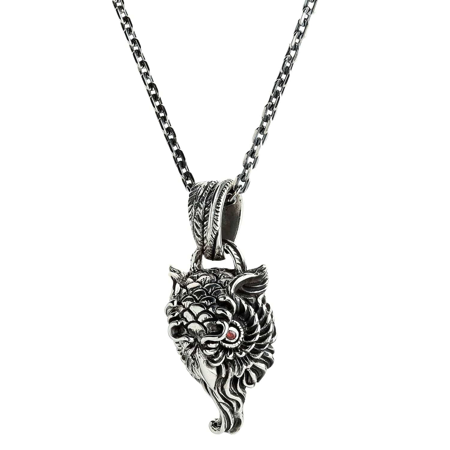 925 Sterling Silver Owl Pendant Necklace for Women - Elegant Owl Jewelry Gift for Birthday, Anniversary & Everyday Wear
