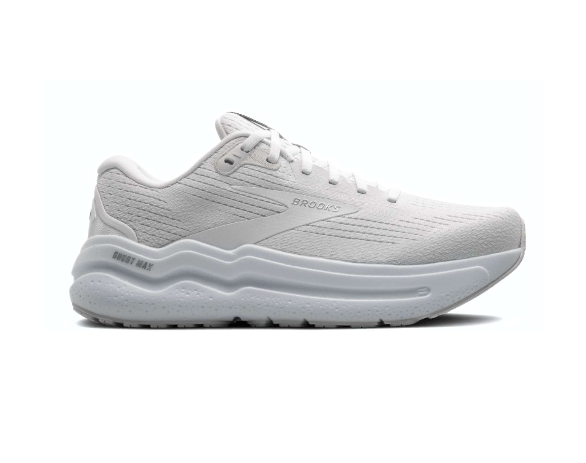 Brooks Ghost Max 2 Running Shoes for Men - Wide Width Cushioned Road Running Sneakers - Perfect for Marathon Training & Daily Jogging