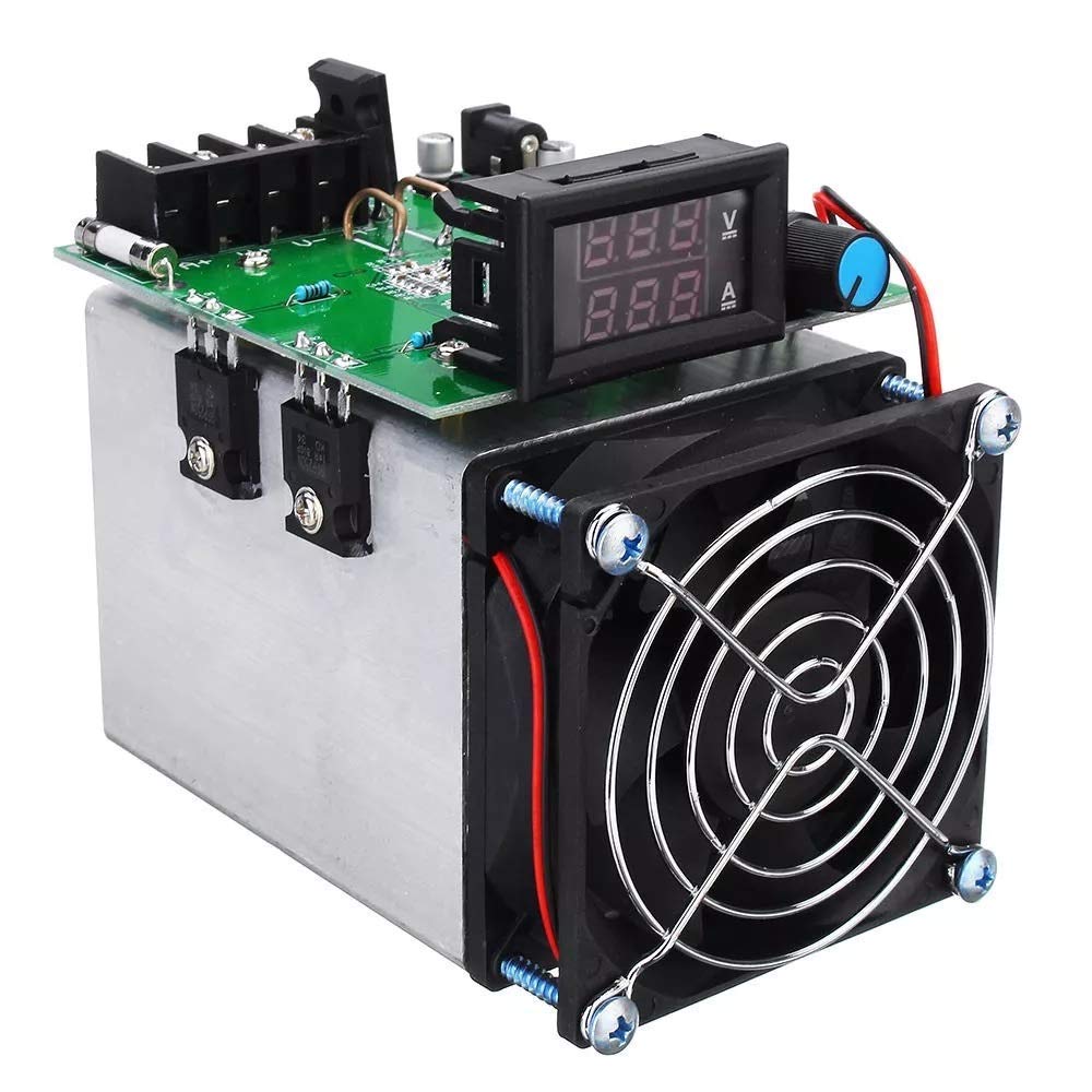 SH-CHEN 250W DC 12V Battery Discharge Capacity Tester Module - Digital Battery Analyzer with Electronic Load for Li-ion, Lead Acid, NiMH Batteries - Perfect for DIY, Lab Testing, and Solar Power Systems