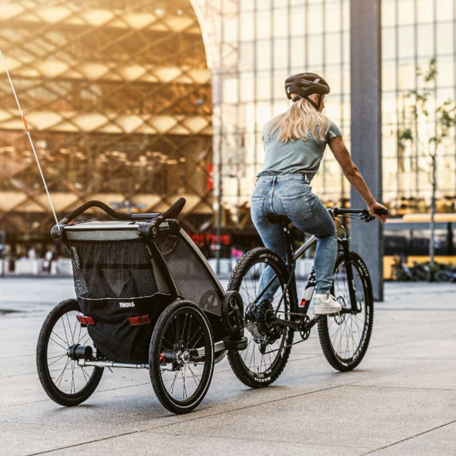 Thule Chariot Lite 1 - Premium Lightweight Stroller & Jogging Bike Trailer for Active Families | Perfect for Running, Biking & Outdoor Adventures with Kids