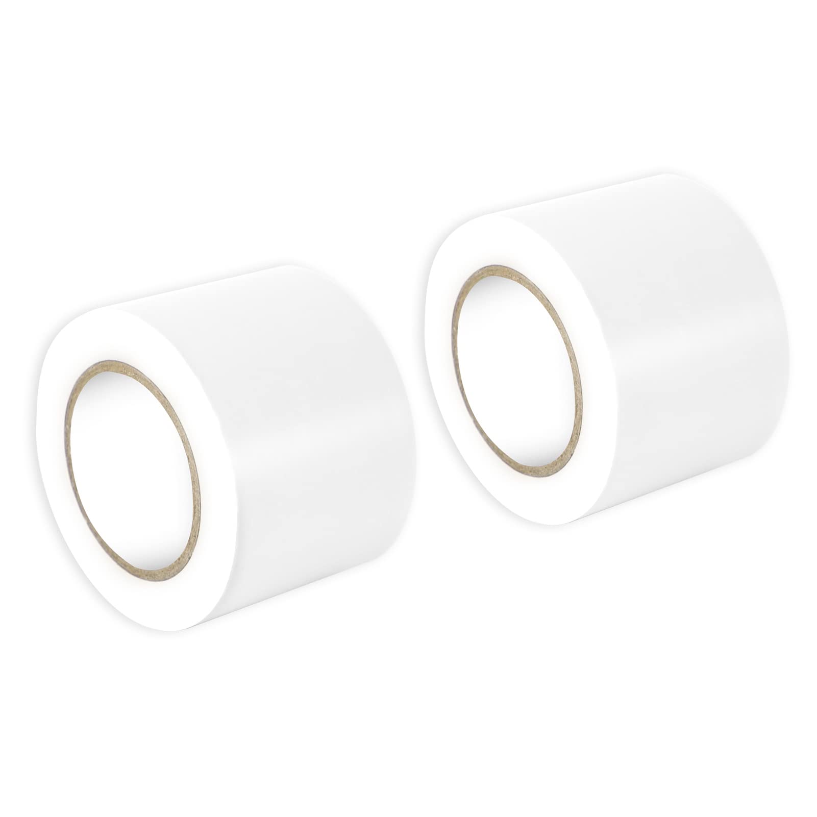 MAVEEK 2 Rolls 2 Inch White Silicone Electrical Tape - Waterproof, Self-Adhesive, Insulating for Indoor/Outdoor Use - Perfect for Garage, Workshop, Pipe, Door & Window Repairs in Cold Weather